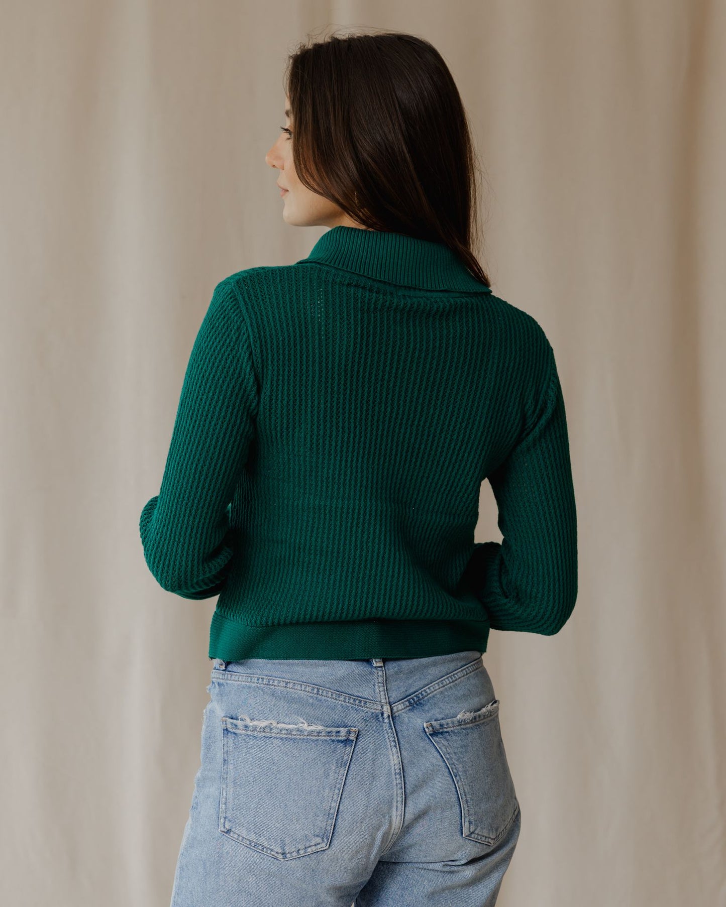 The Summer Sweater In Teal