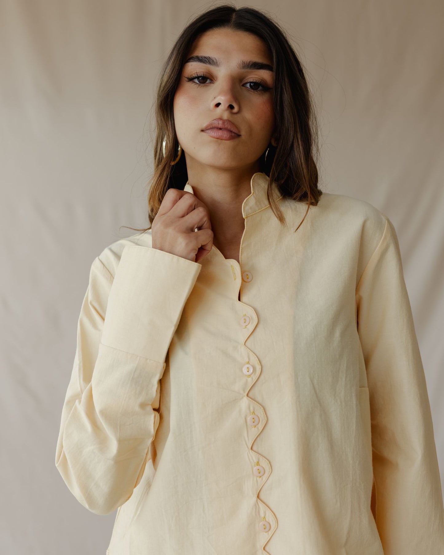 Ripple Muse Shirt Yellow