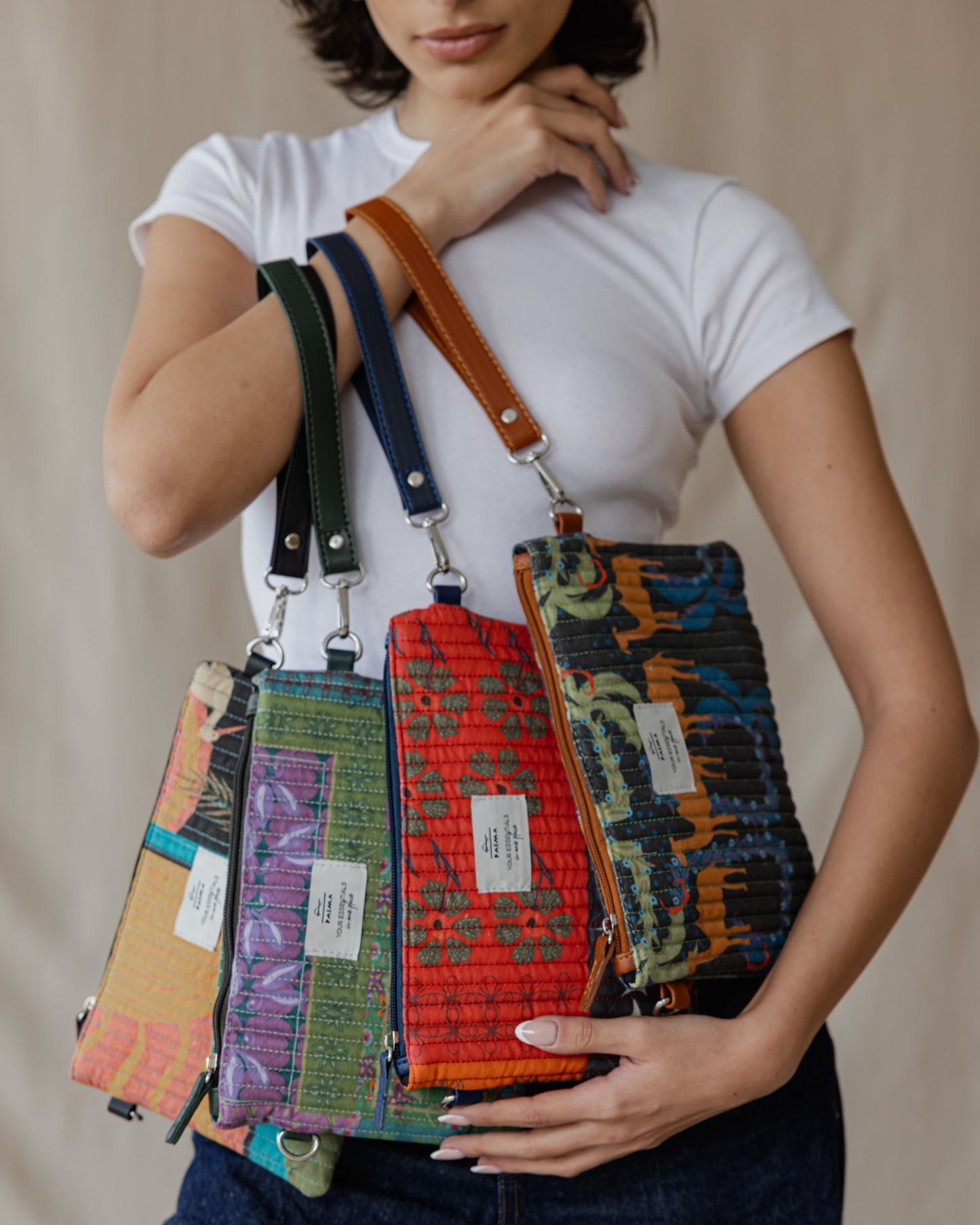 Cairo Breeze Quilted Pouch Spectrum