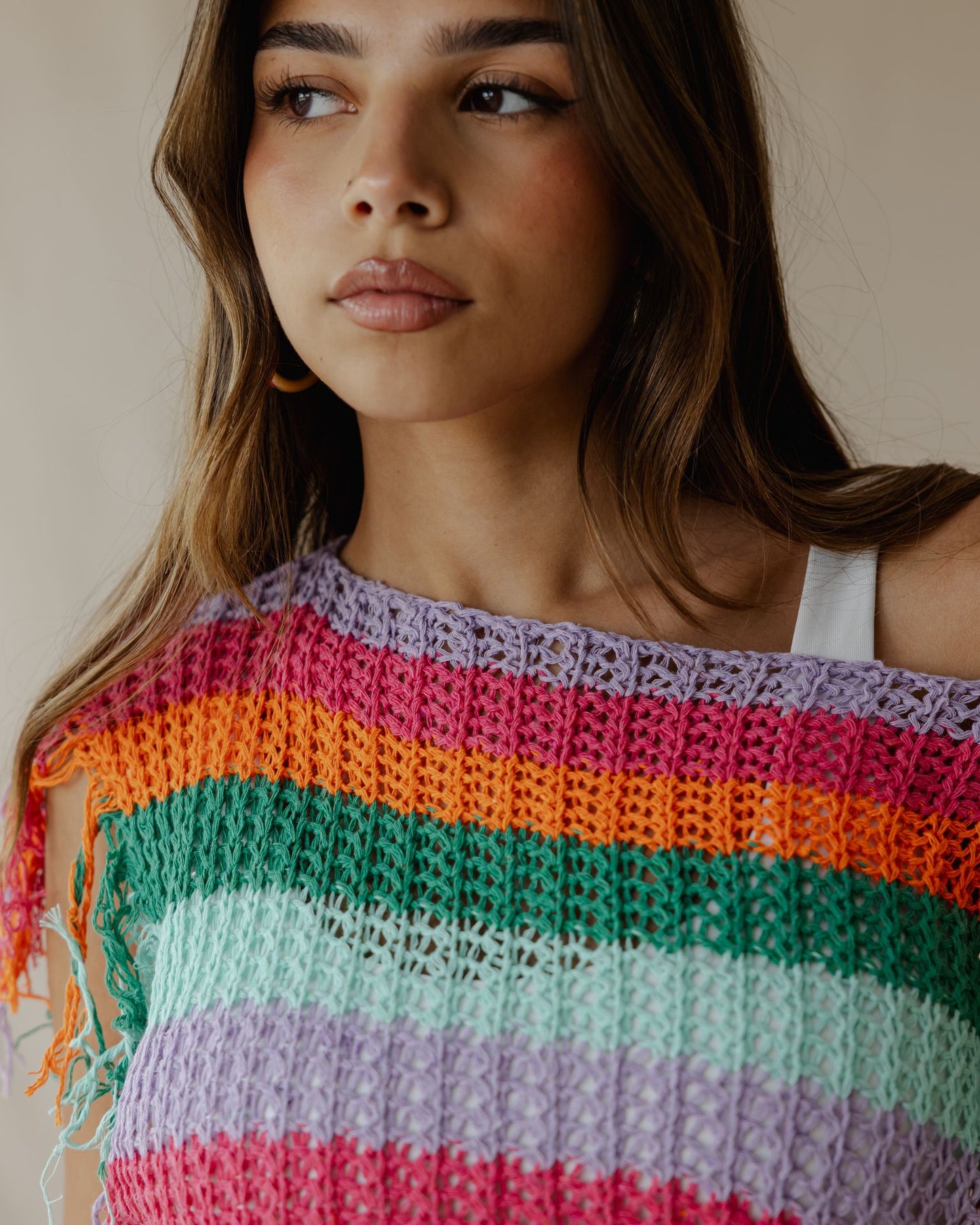 Cotton Candy Chaos Sleeveless Top