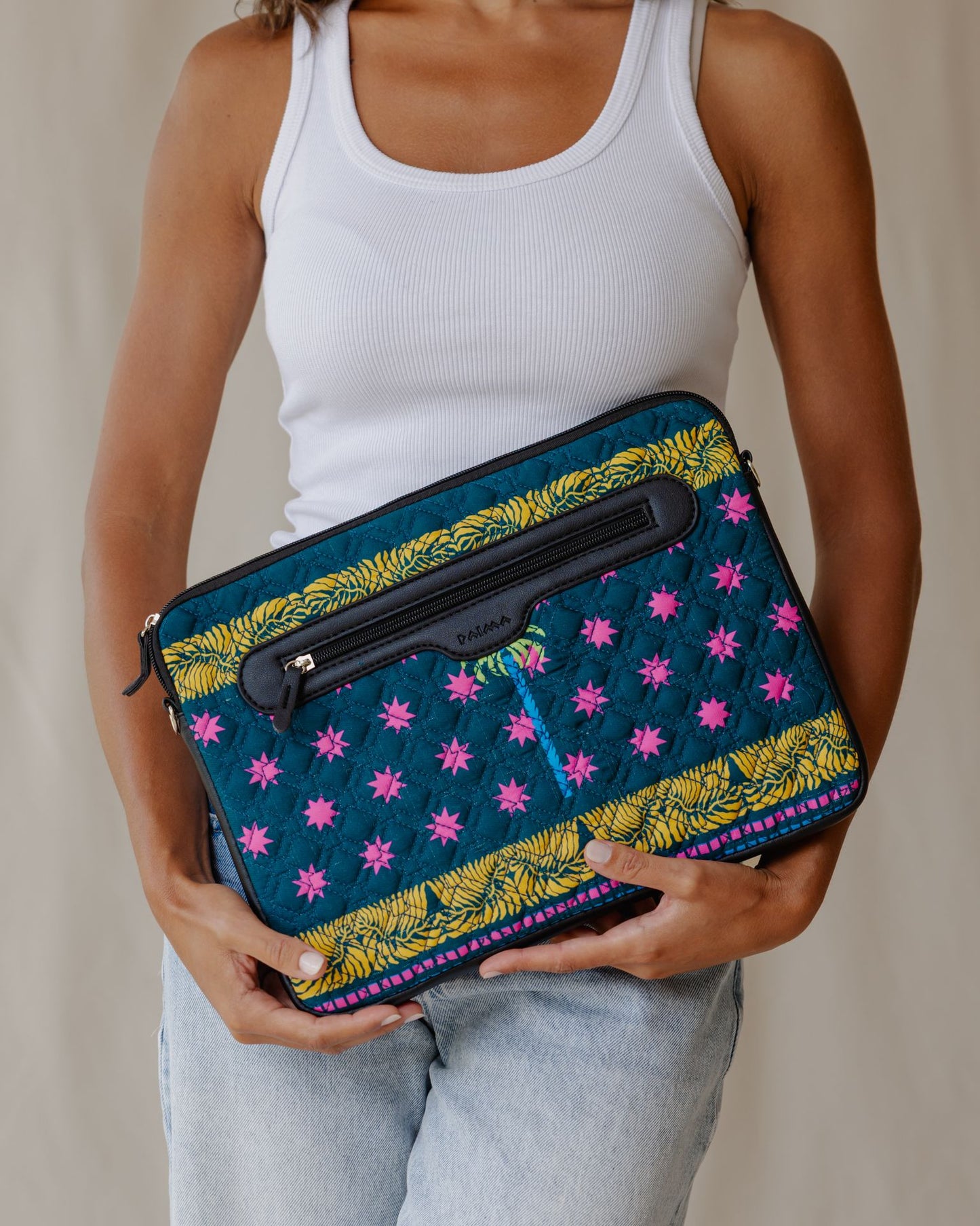 Starry Night Quilted Sleeve Dark