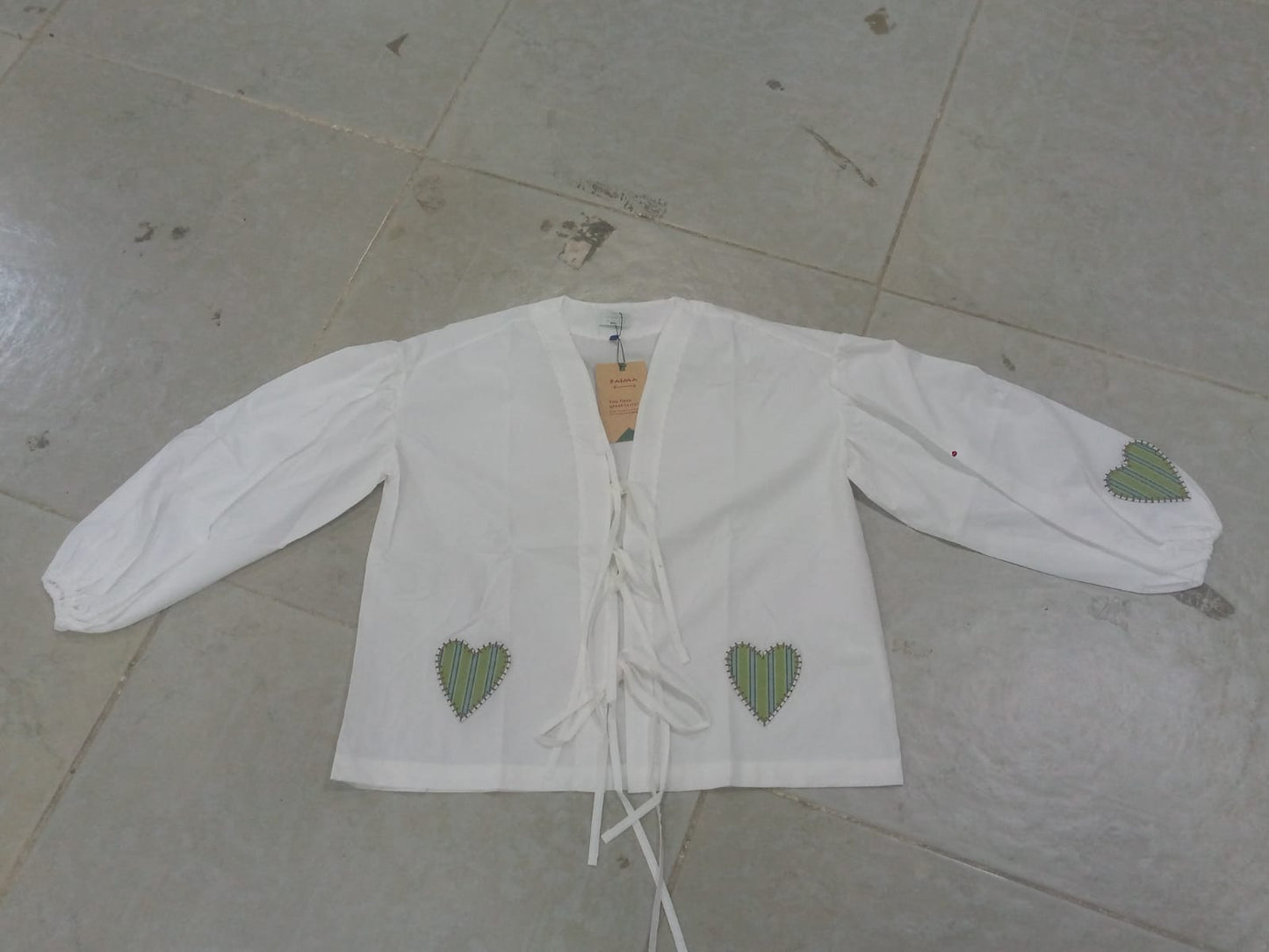 Heartstrings White Blouse