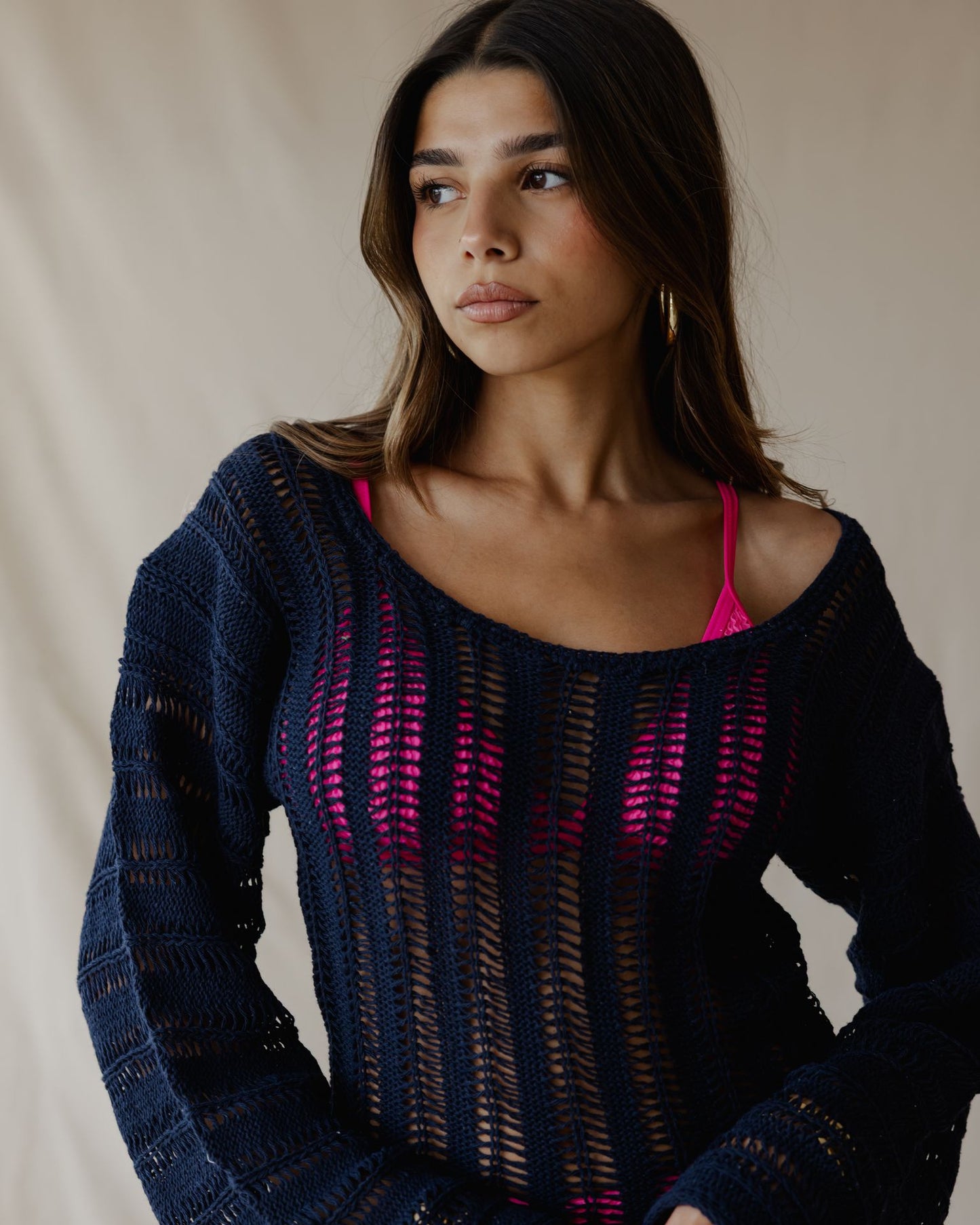 Waves & Weave Cover-Up Black