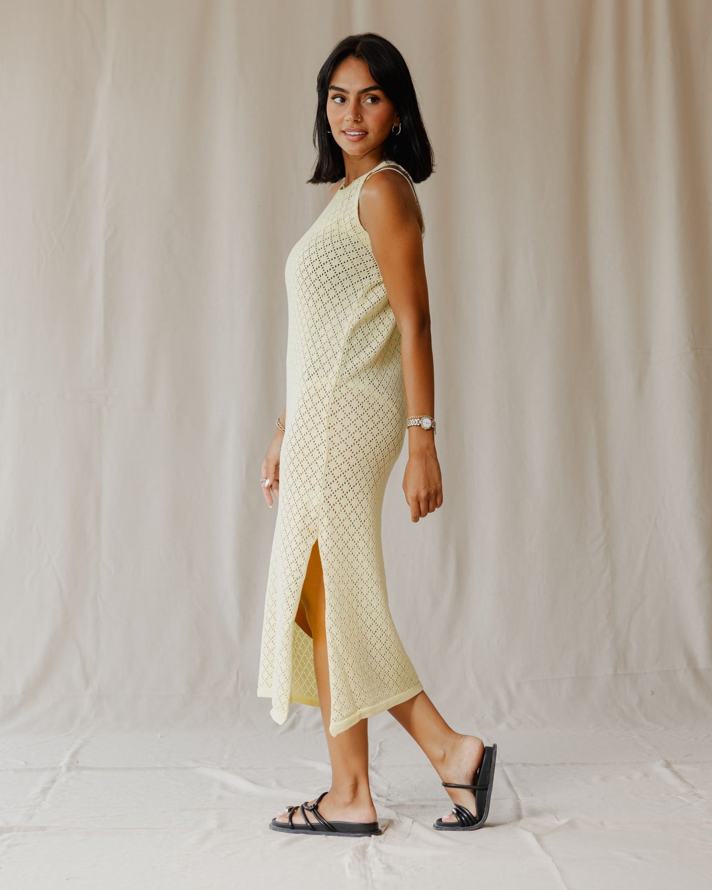 The Cloudnet Dress In Butter