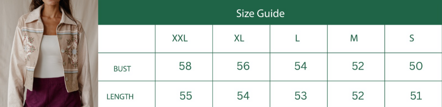 جاكيت من جلد الغزال باللون البيج العربي