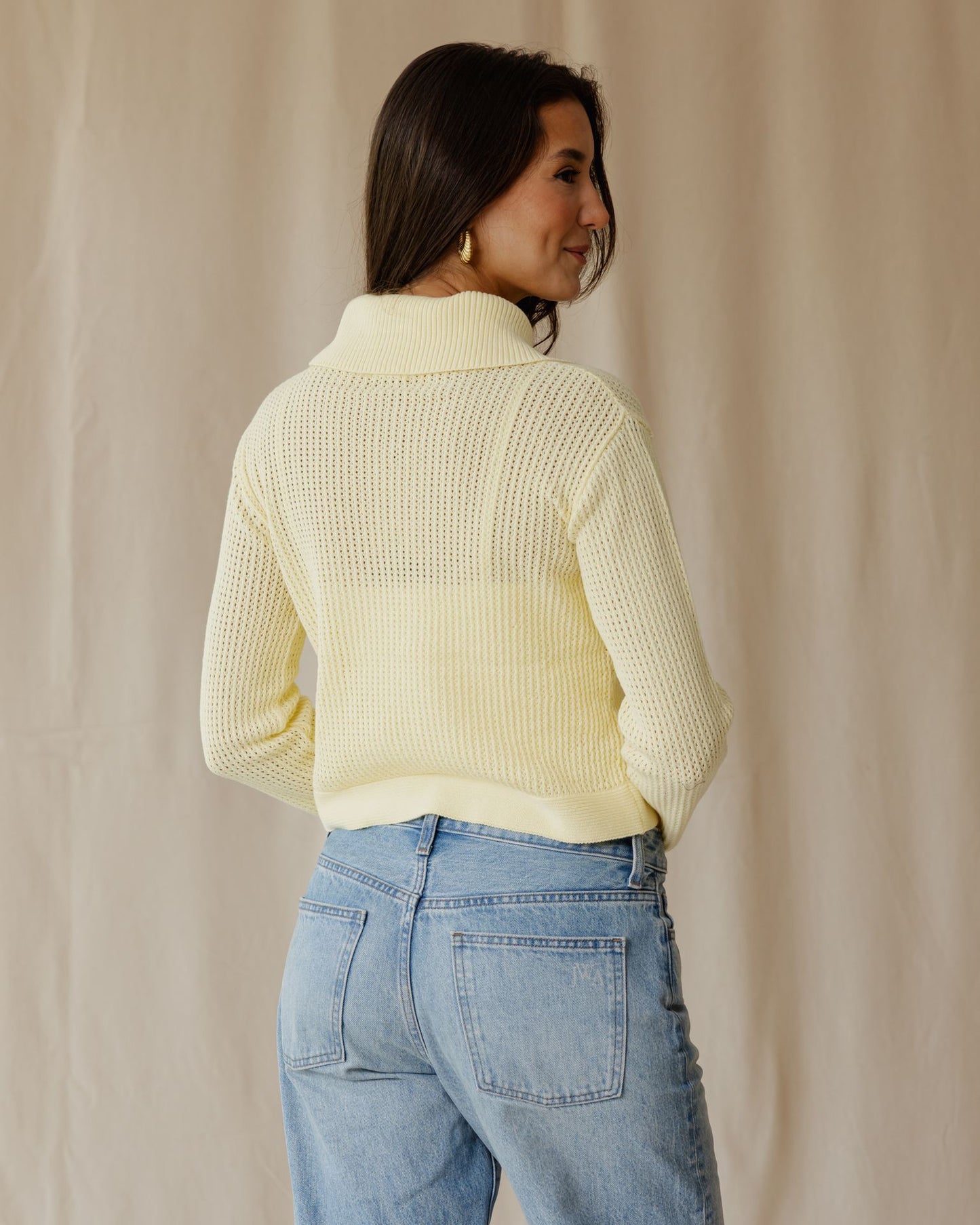 The Summer Sweater In Butter