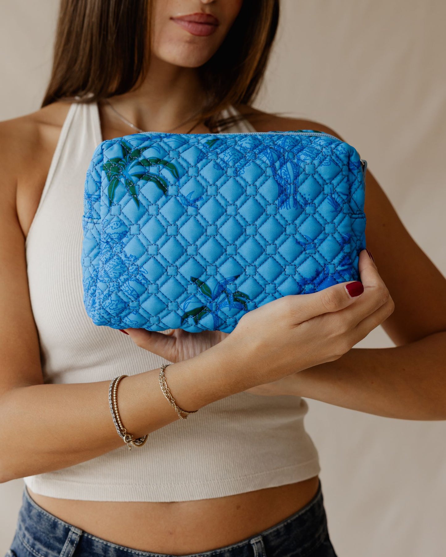 Monkey Land Makeup Bag