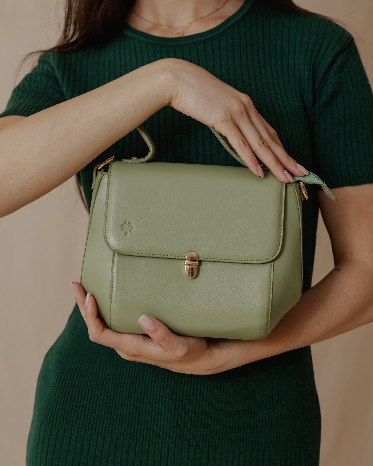 حقيبة كروس باج تروبيز بالفستق