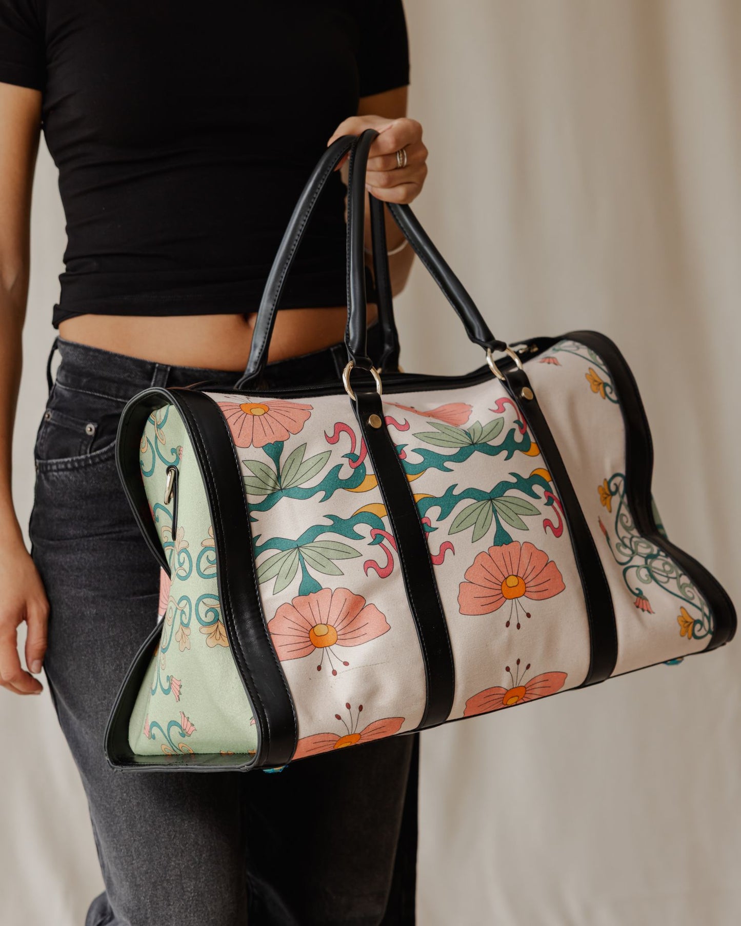 Petal Muse Duffle Bag