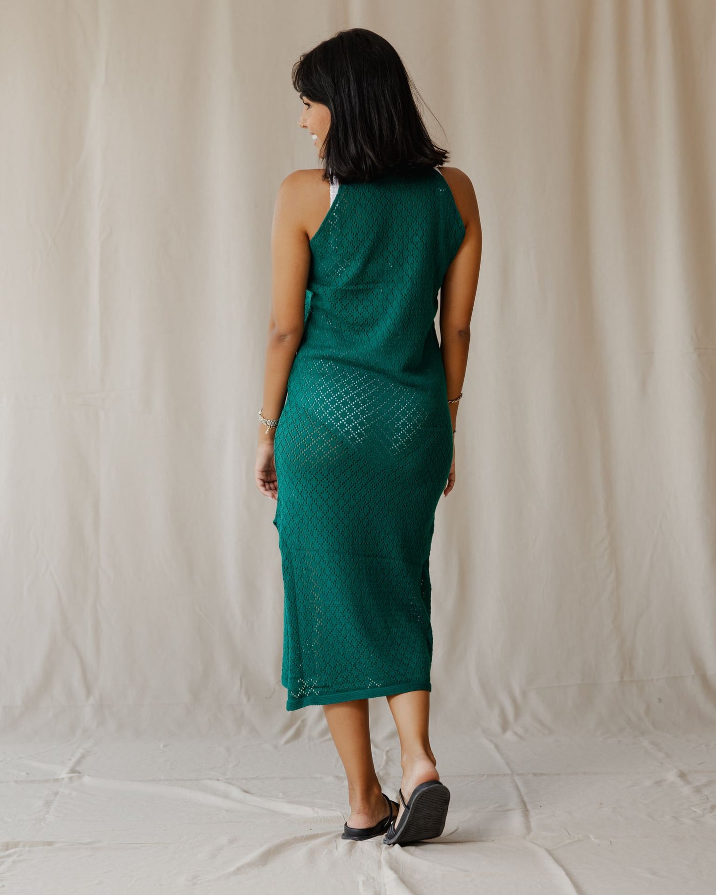 The Cloudnet Dress In Teal