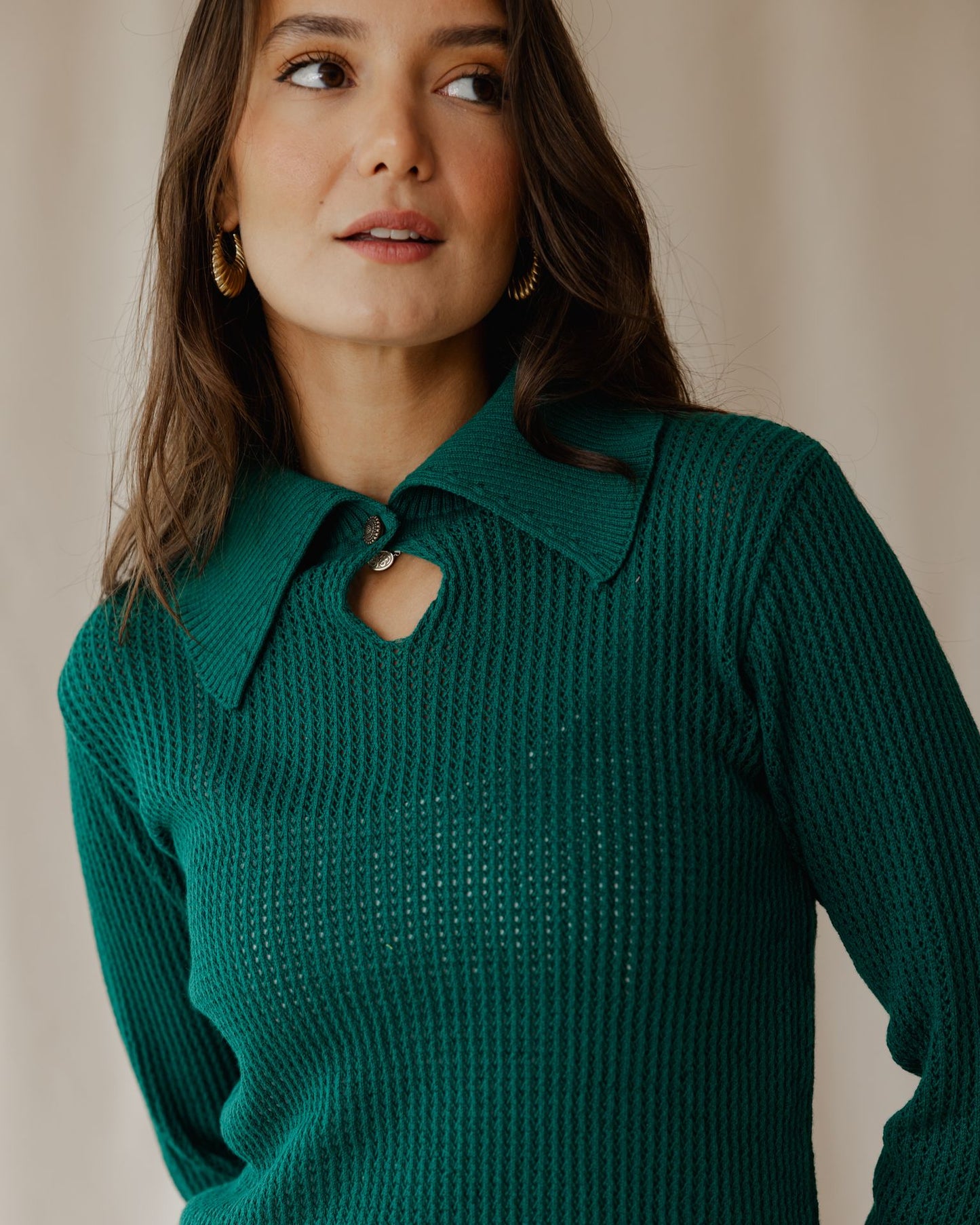 The Summer Sweater In Teal