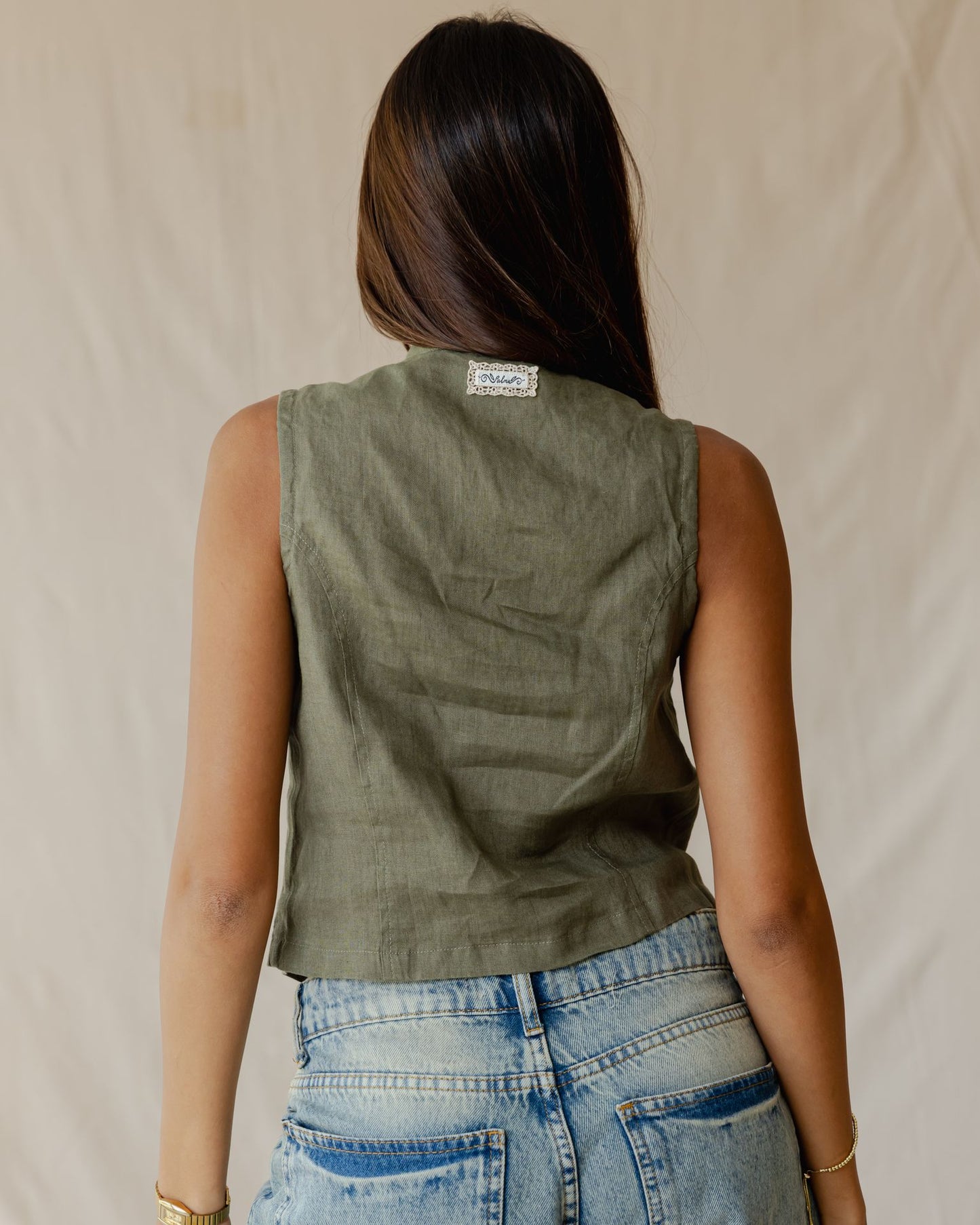 Rooted Olive Vest