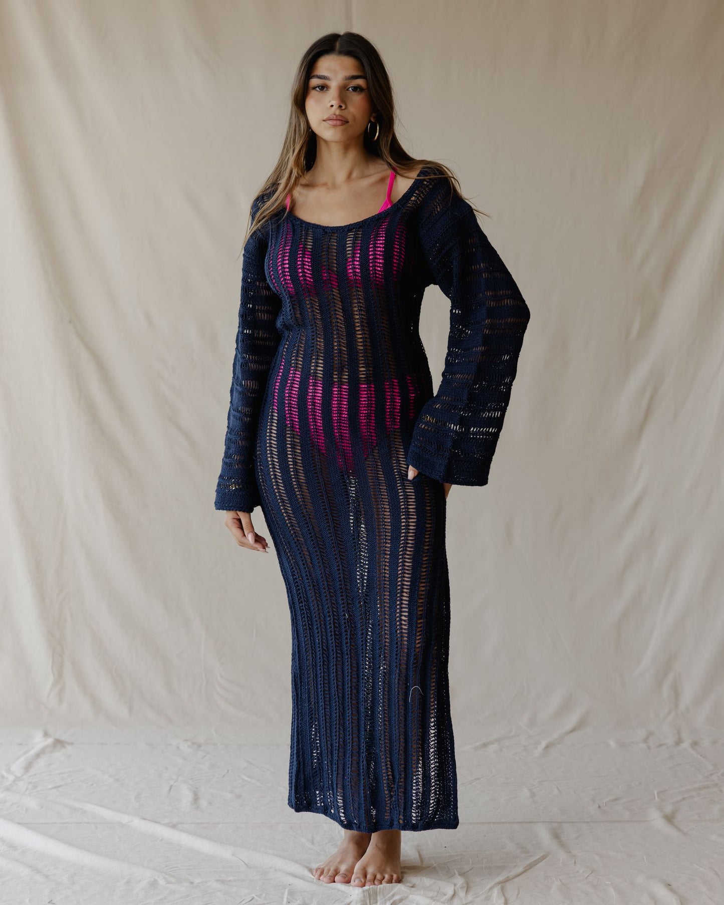 Waves & Weave Cover-Up Black