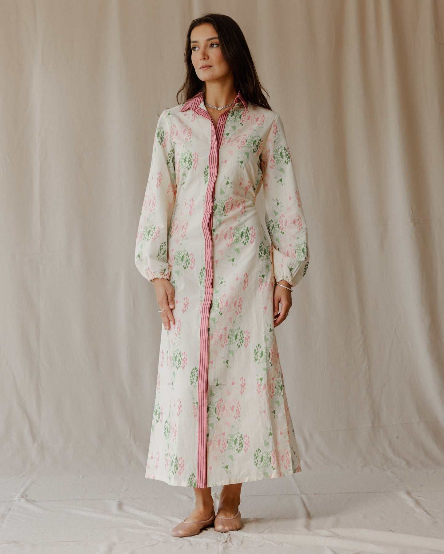 Queen Of Hearts Linen Dress