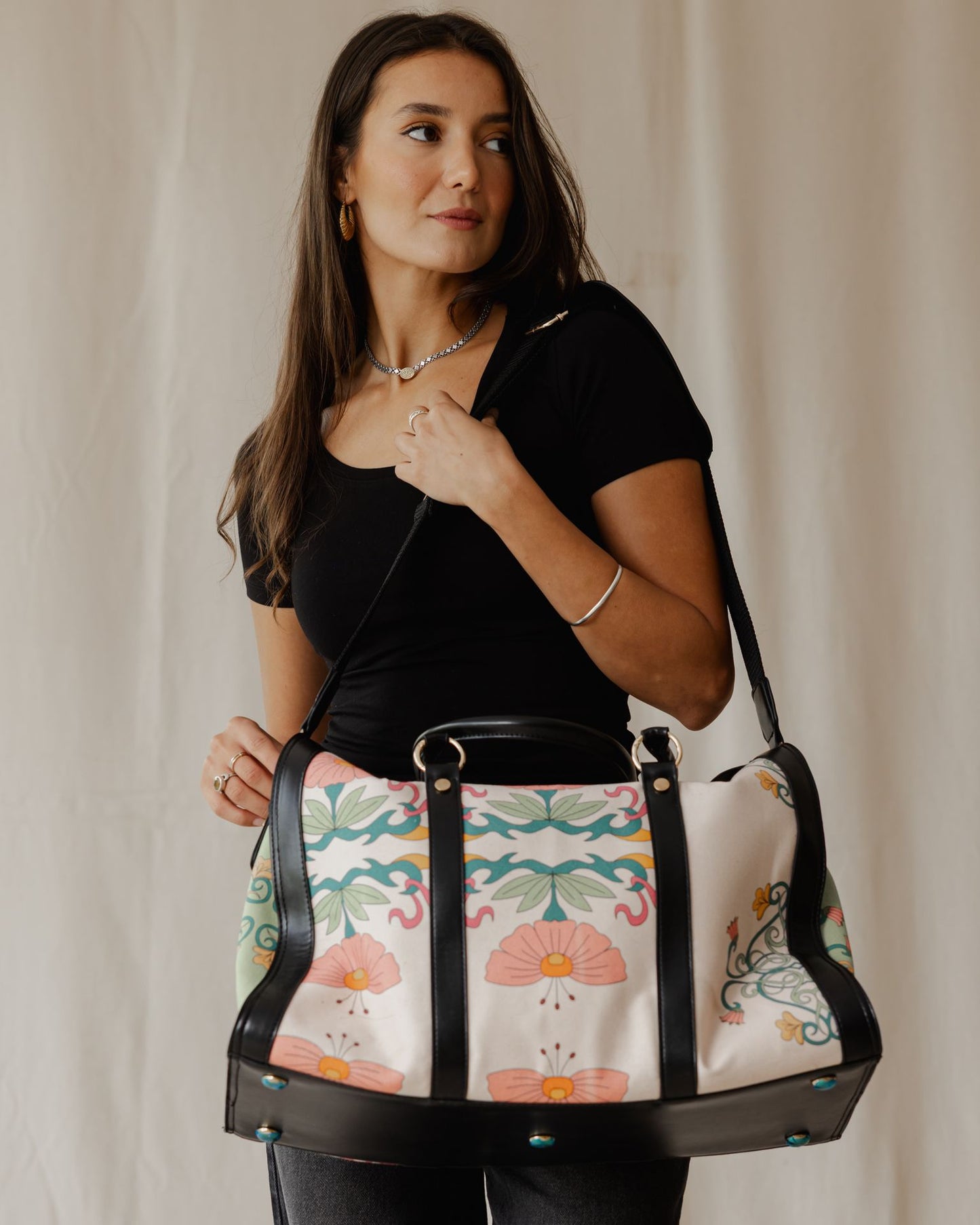 Petal Muse Duffle Bag