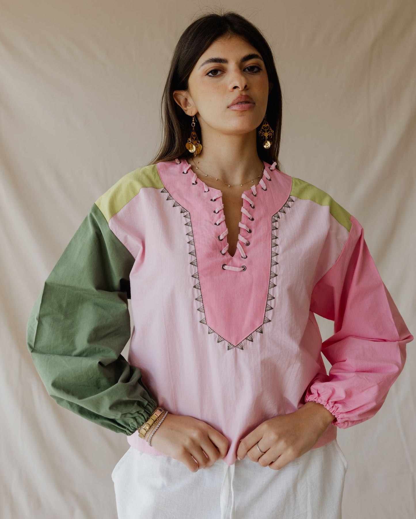 Nomad Patch Blouse