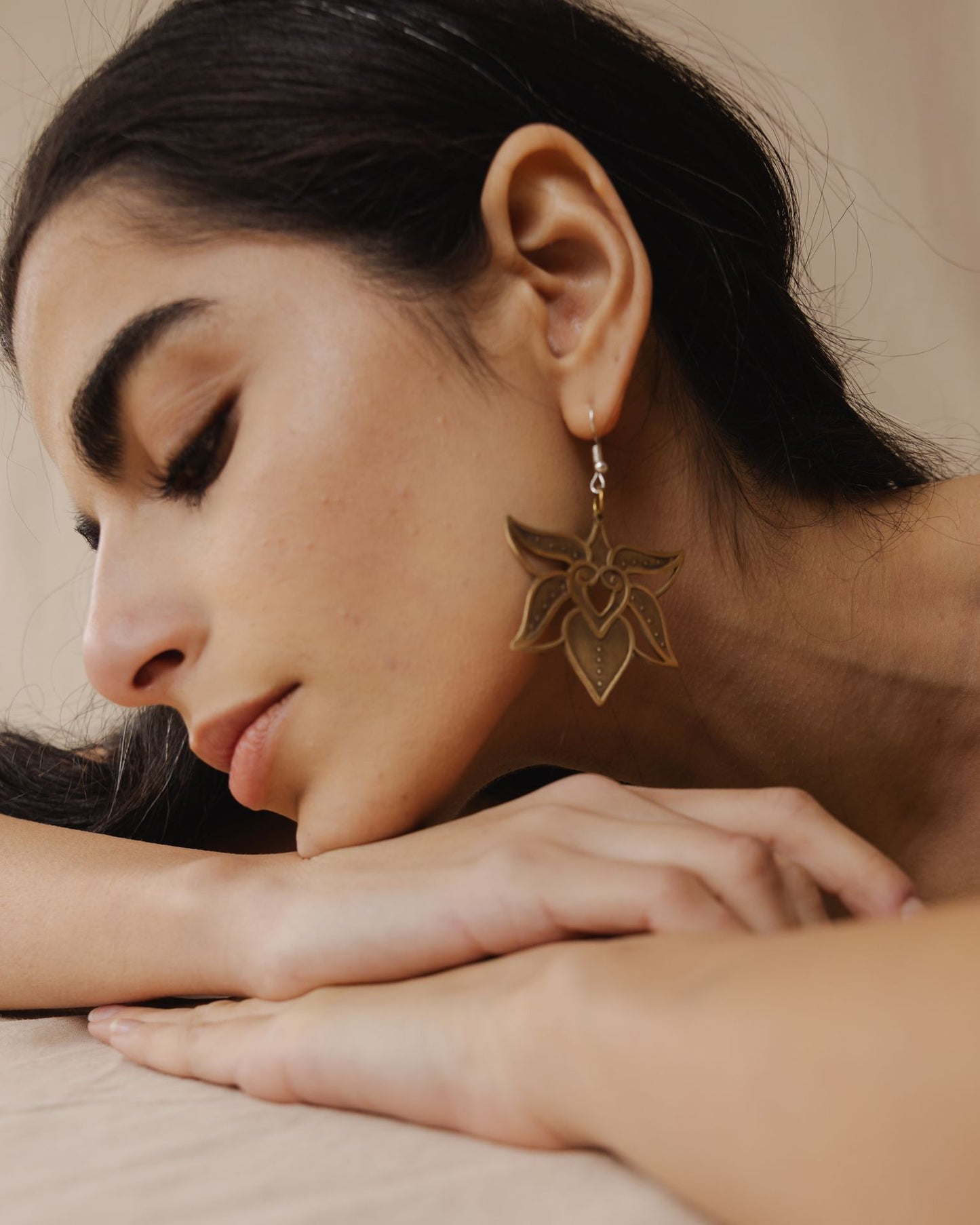 Lotus Earring