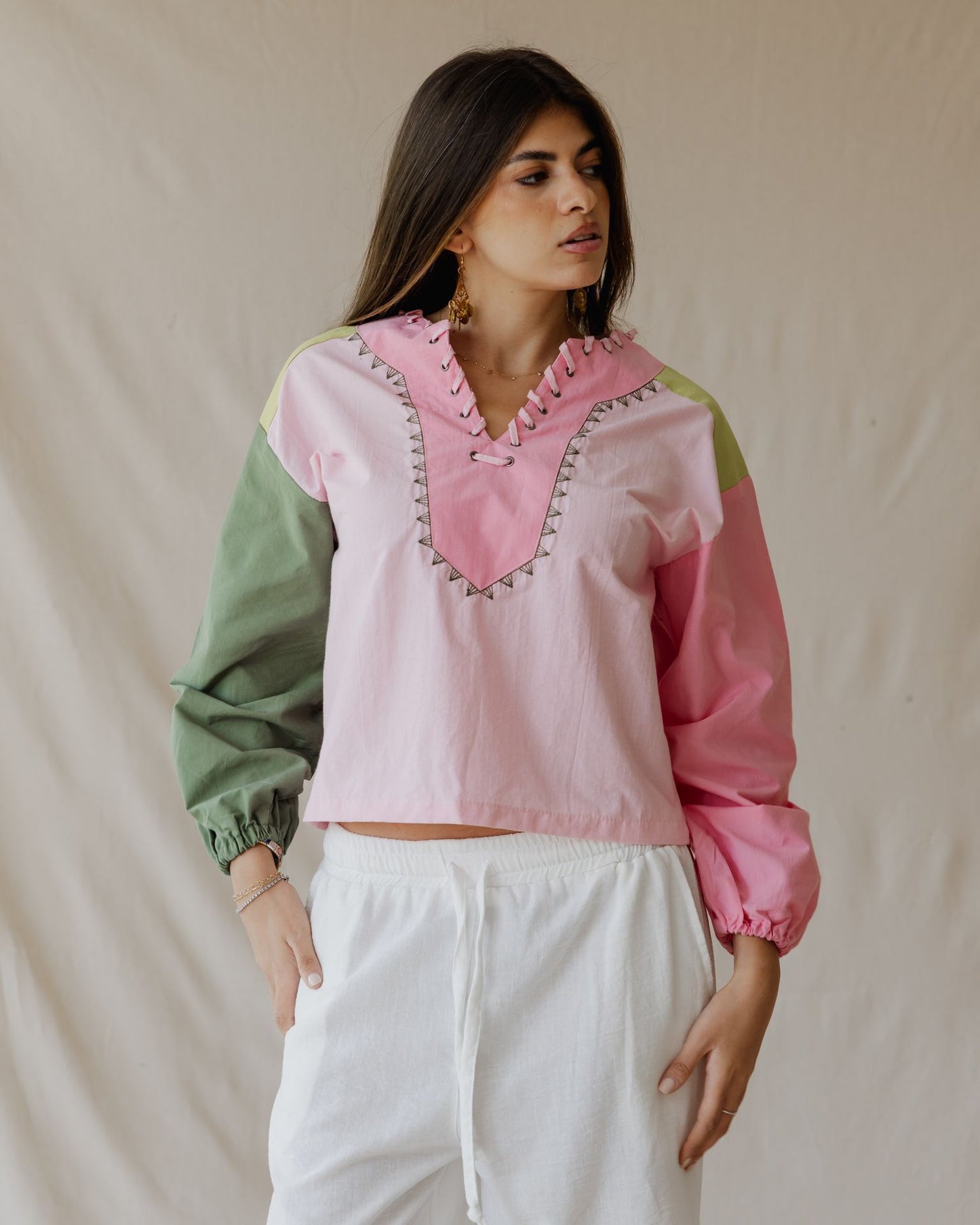 Nomad Patch Blouse