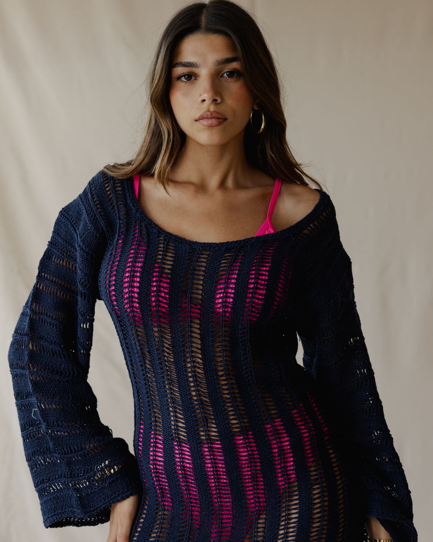Waves & Weave Cover-Up Black
