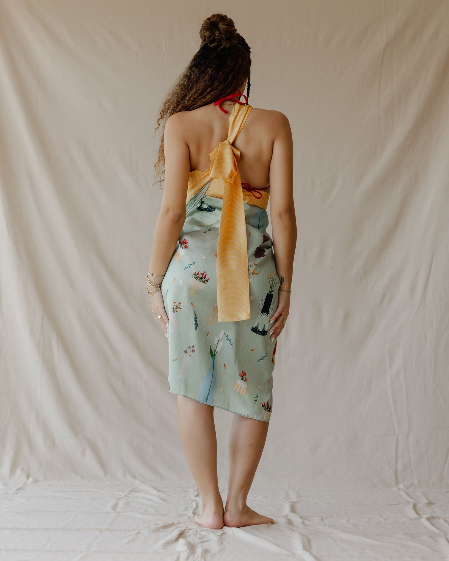 Botanical Daydream Sarong Mint