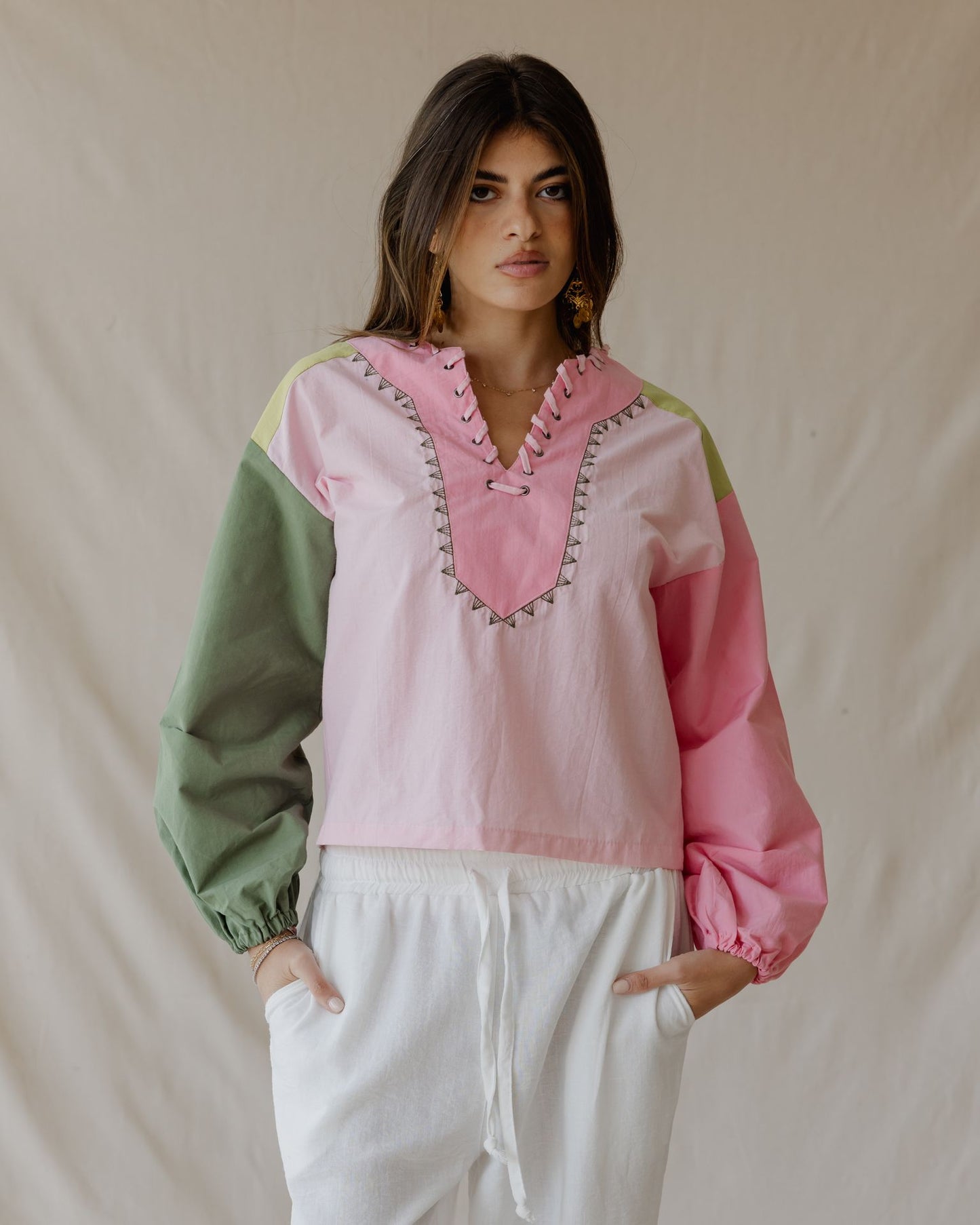 Nomad Patch Blouse