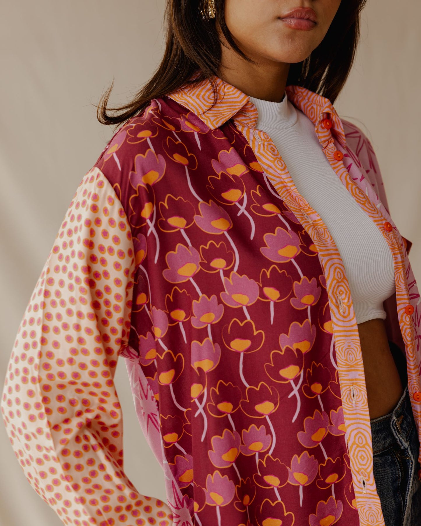 Warm Tones Retro Mix Shirt