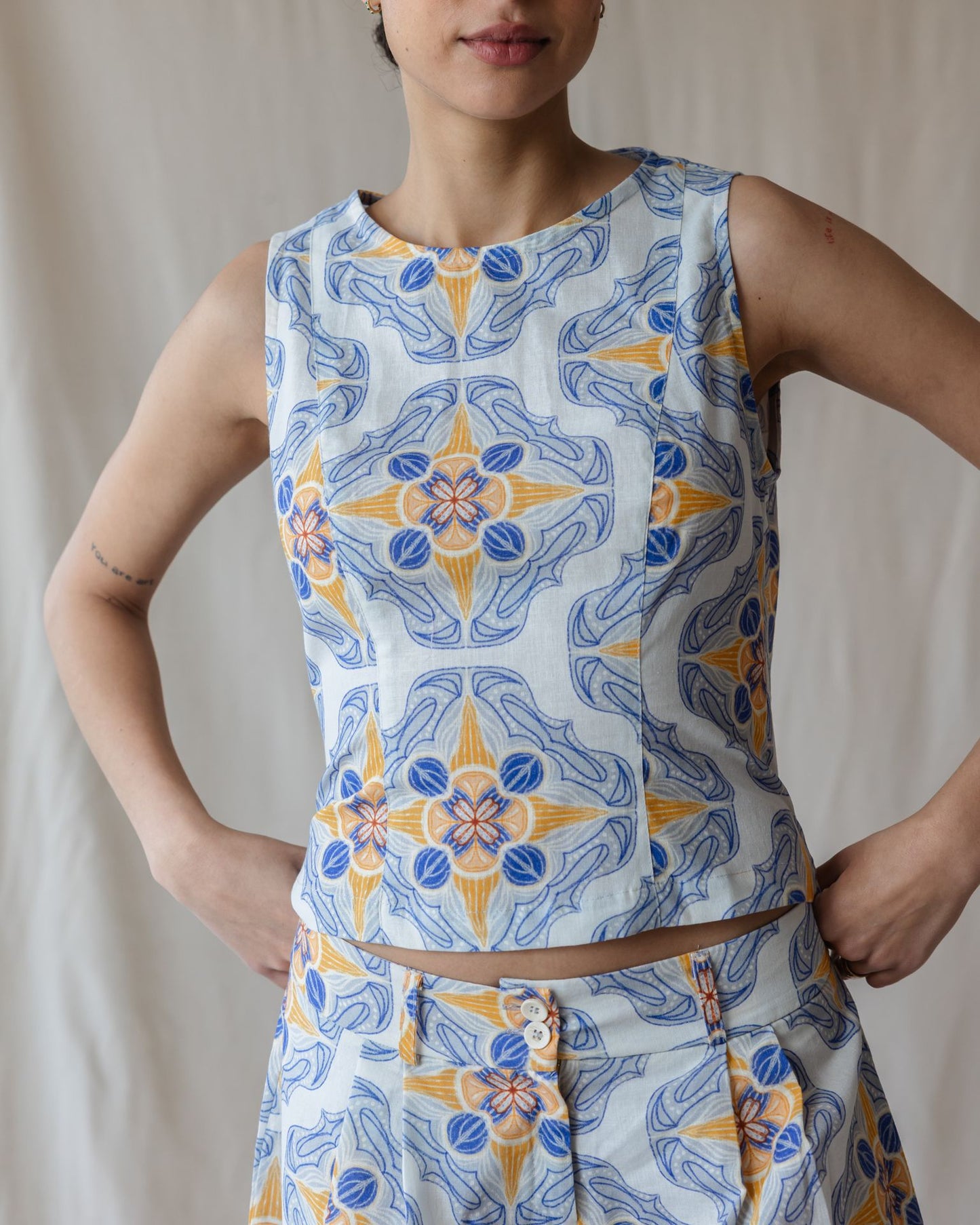 Mediterranean Star Linen Set