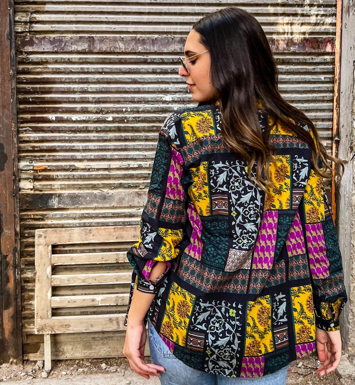 Indian Patchwork Shirt