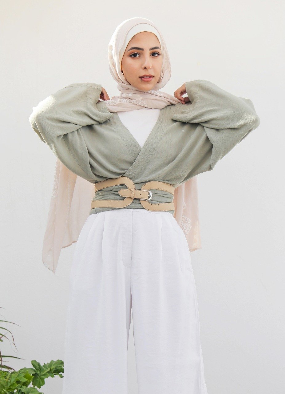 Minimal Belt Beige