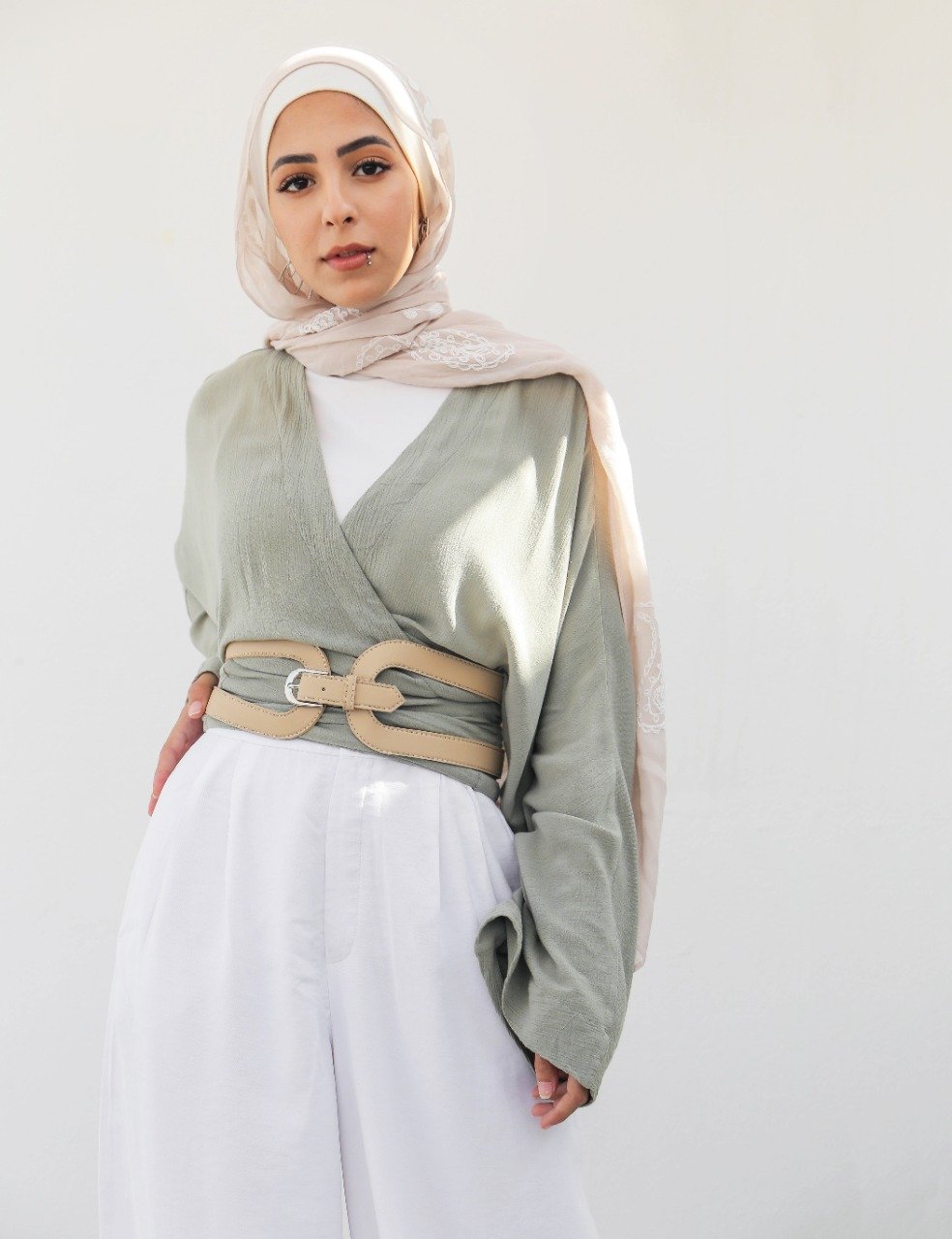 Minimal Belt Beige