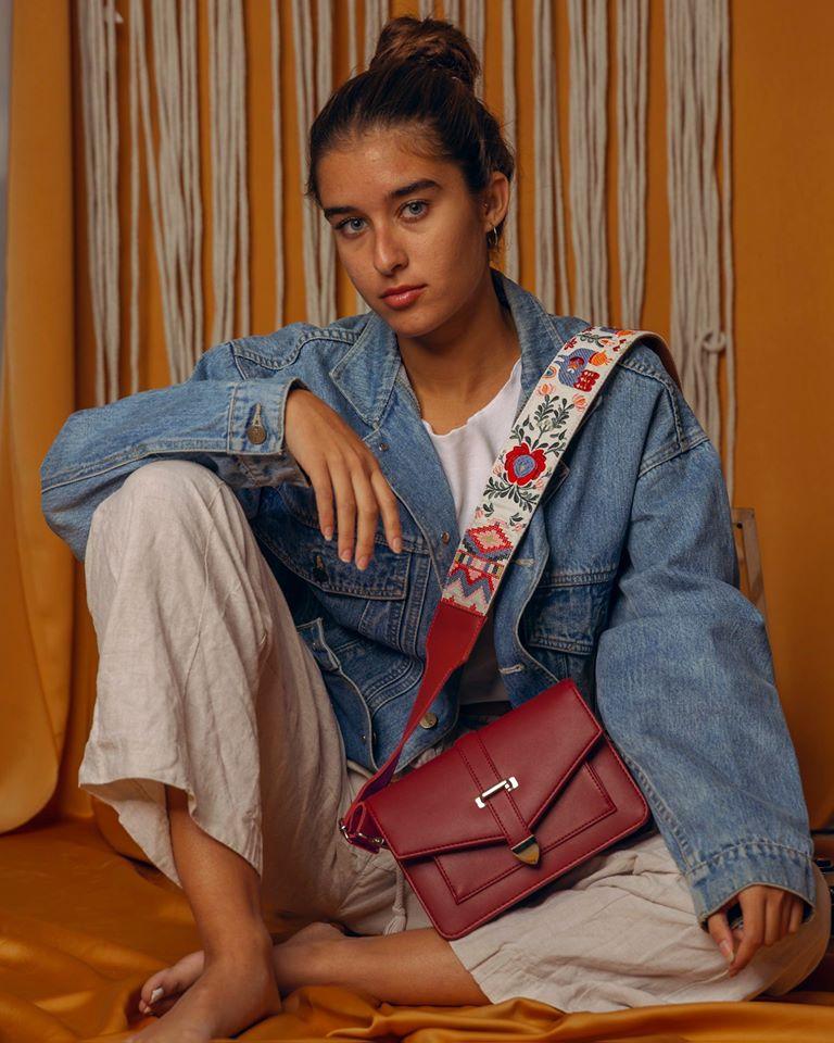 Burgundy Town Cross-Bag