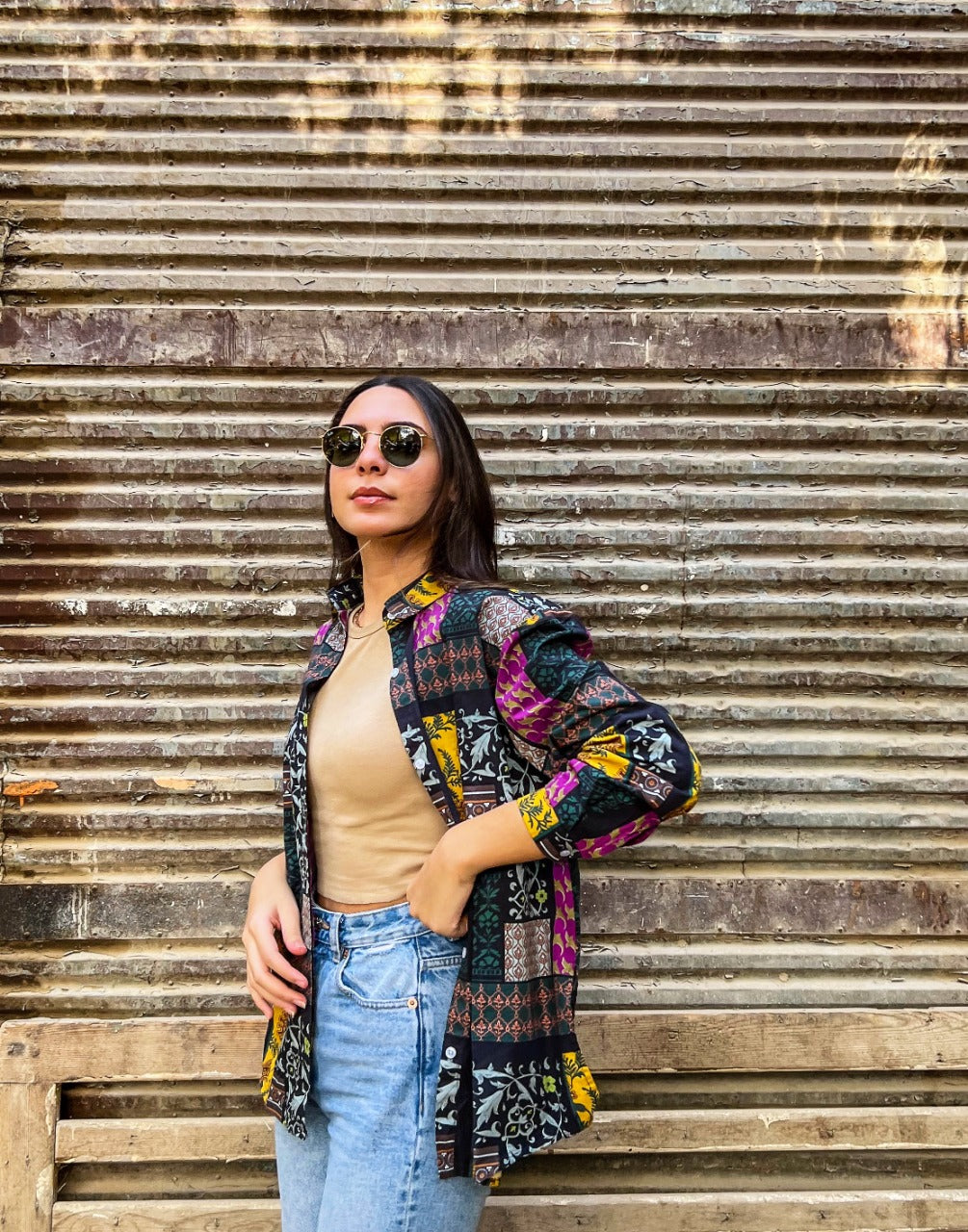 Indian Patchwork Shirt