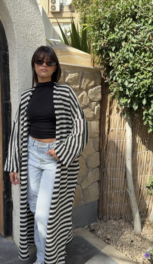 Midnight Ripple Cardigan