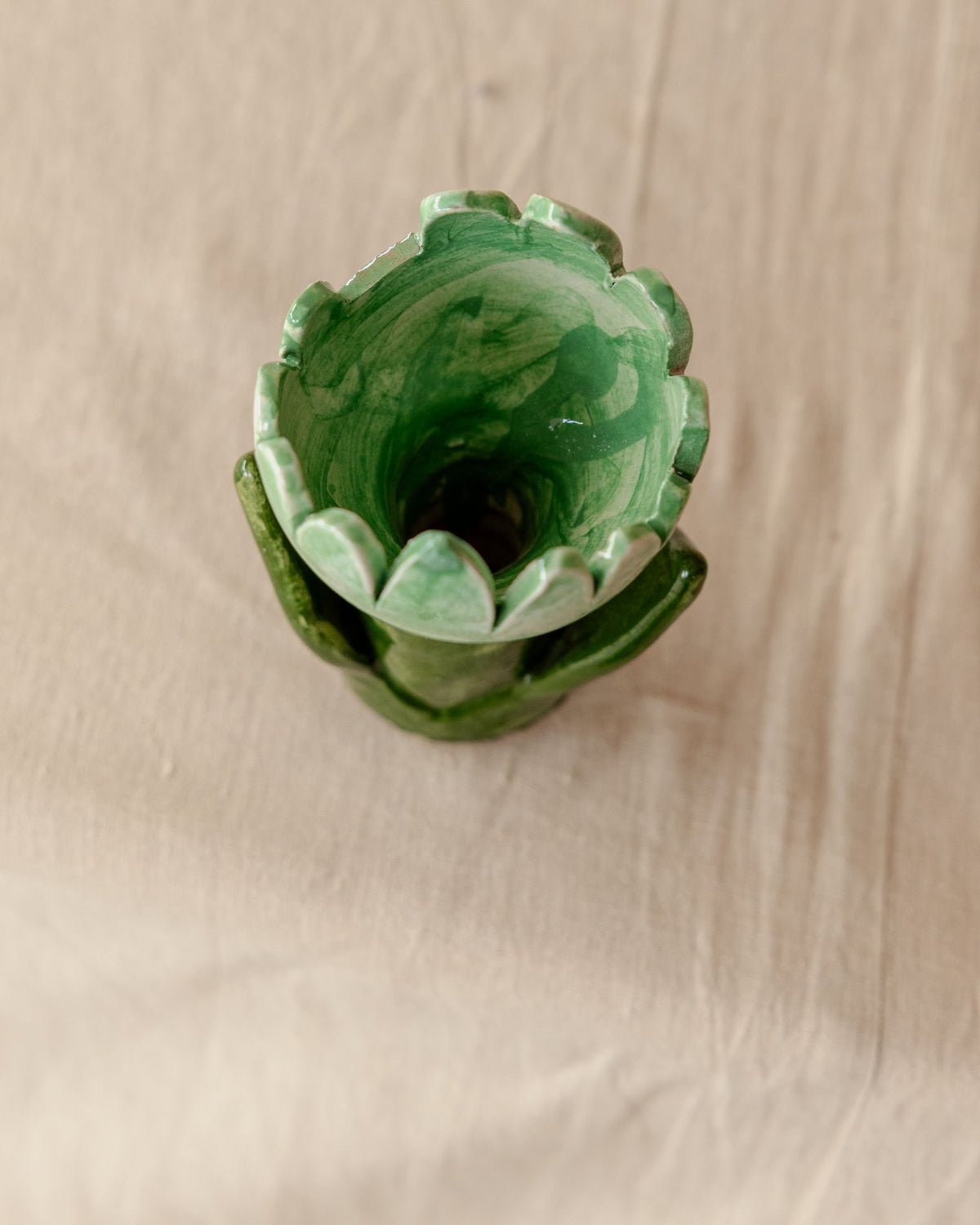 Aura Aqua Candle Holder