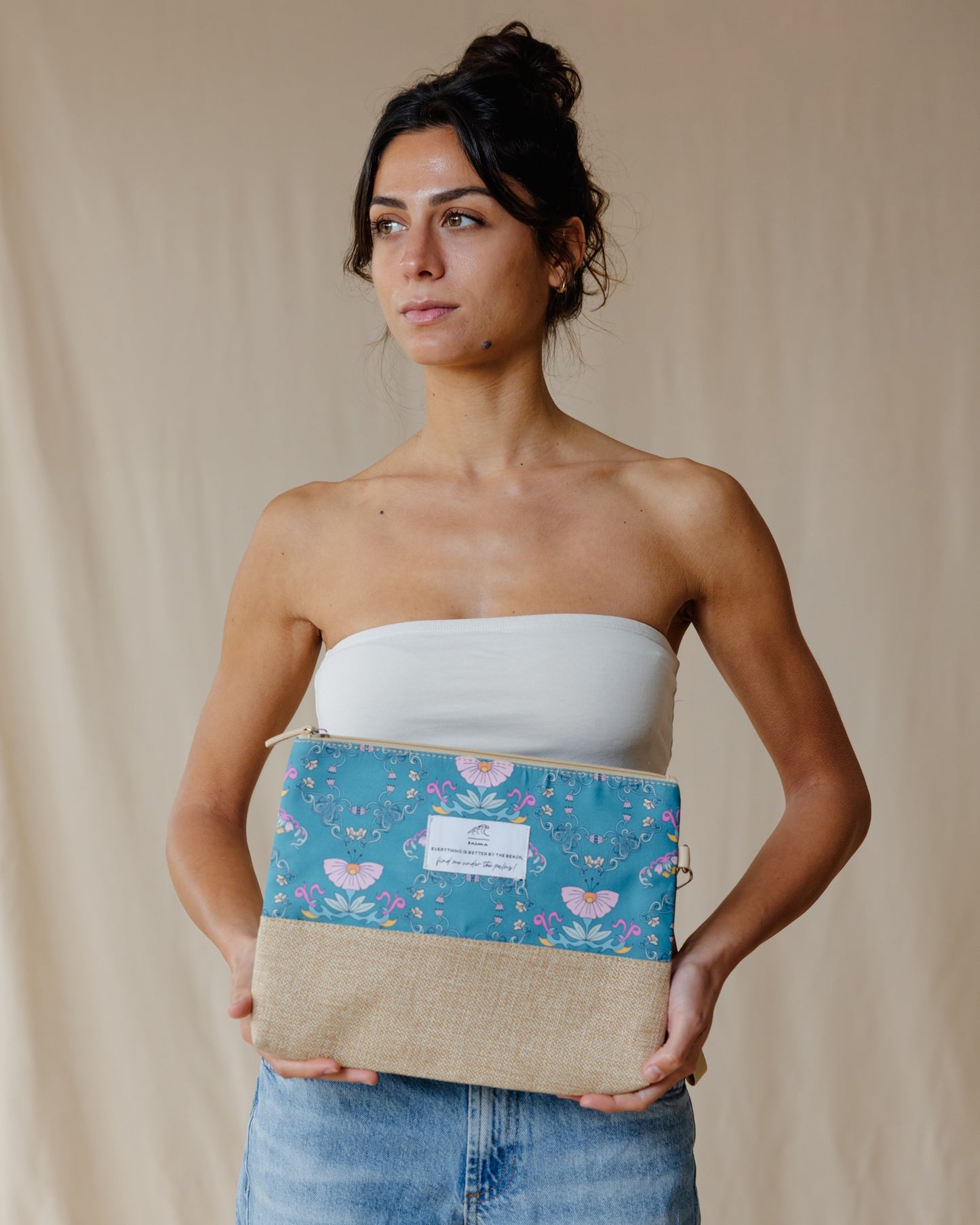 Petal Muse Beach Pouch