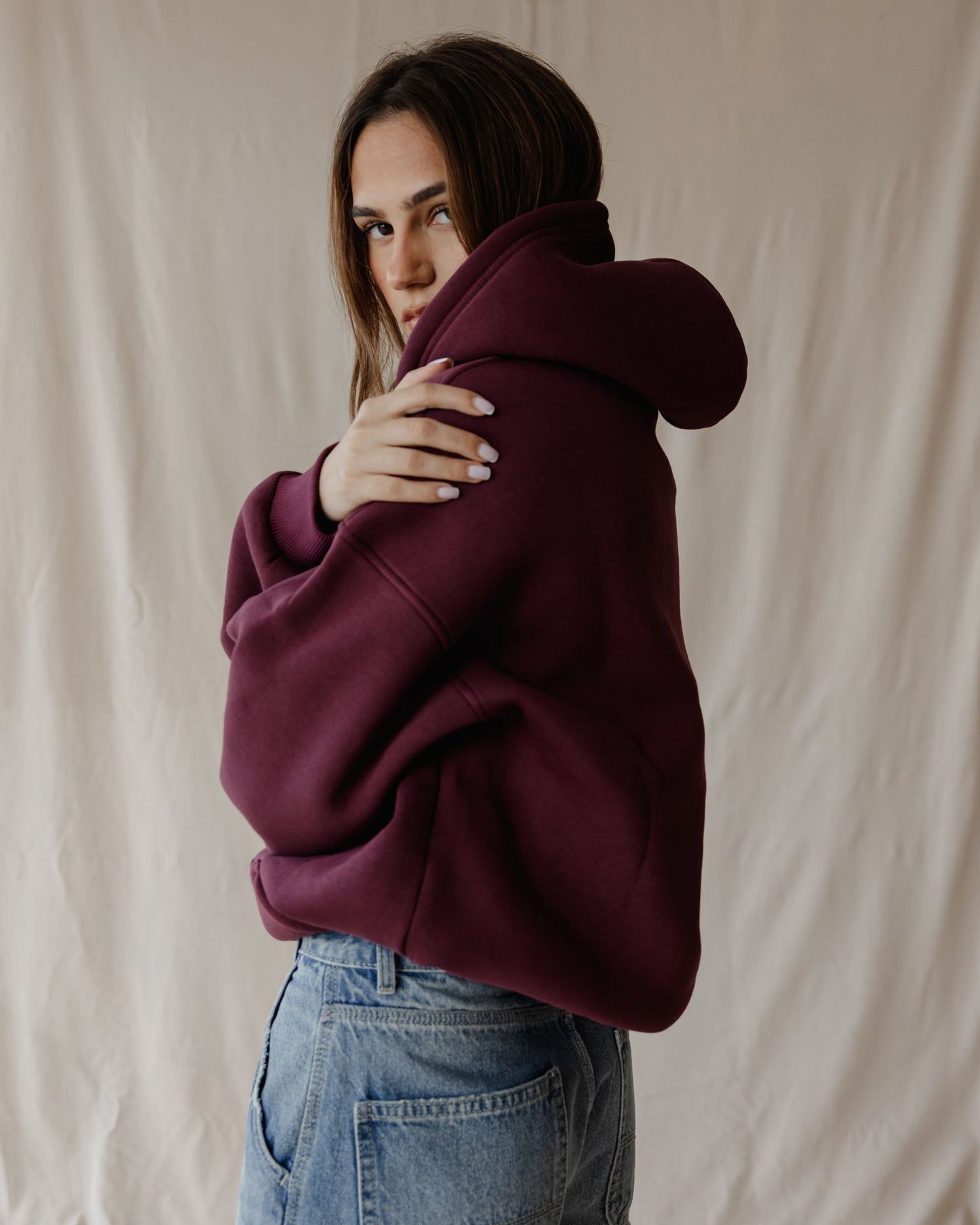 Palma's Burgundy Hoodie