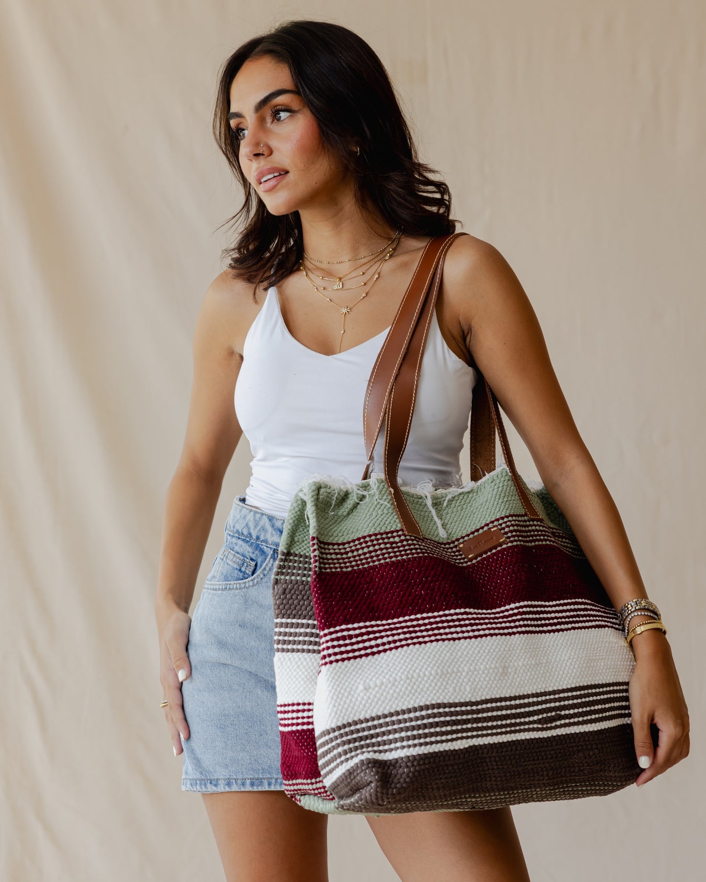 Terra Line Tote Bag