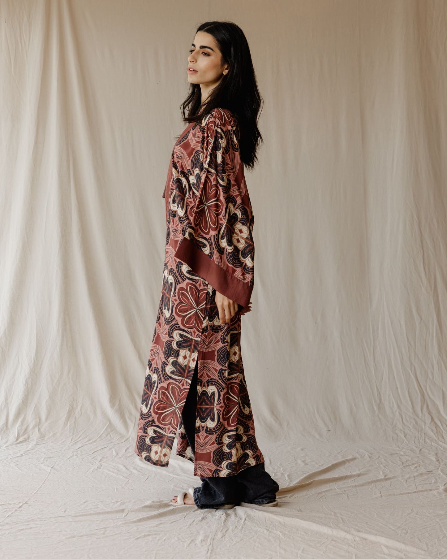Blush Bloom Kimono