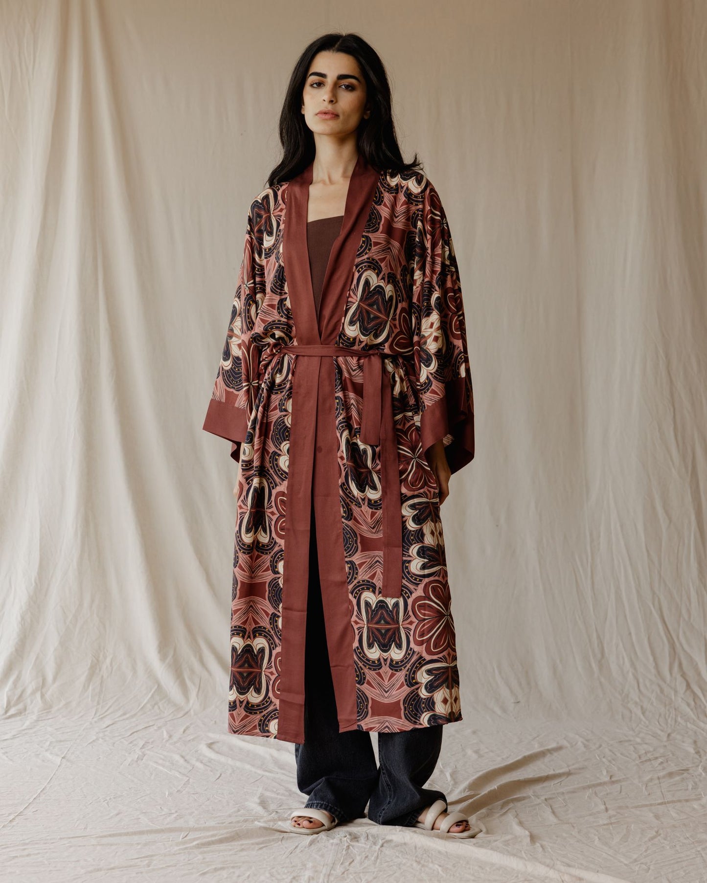 Blush Bloom Kimono