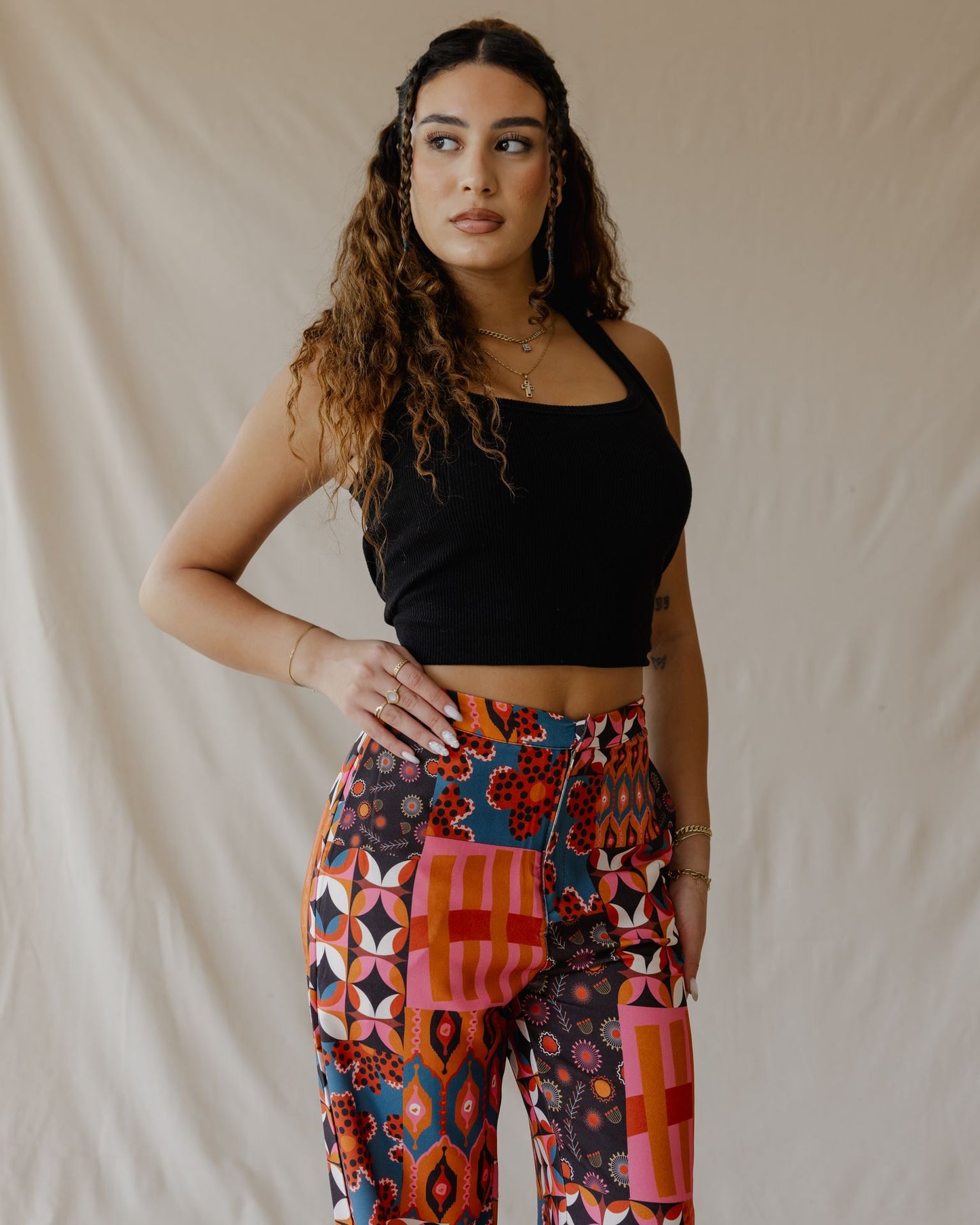 Golden Hour Patch Pants