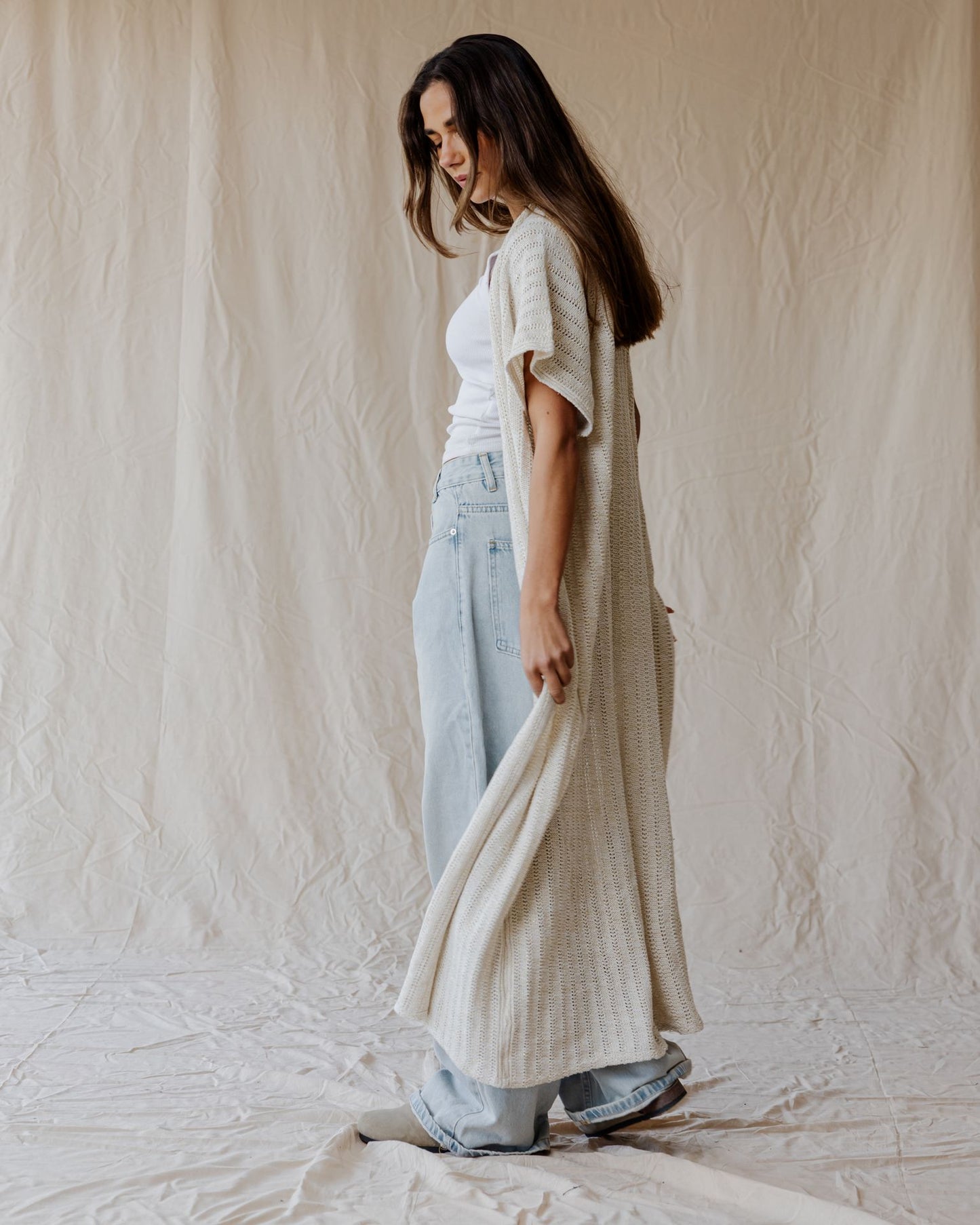 Ivory Whisper Cardigan