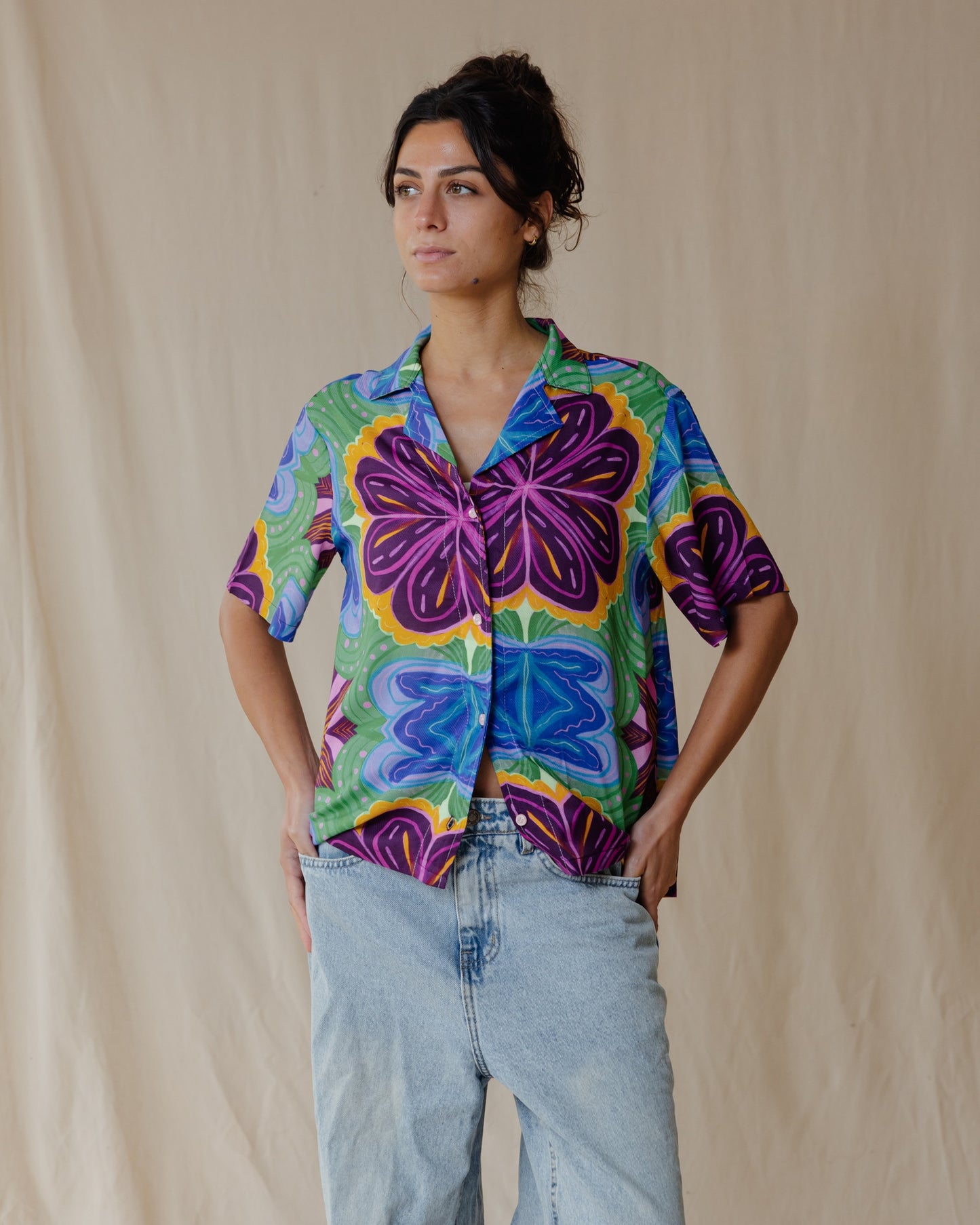 Flora Notes Shirt