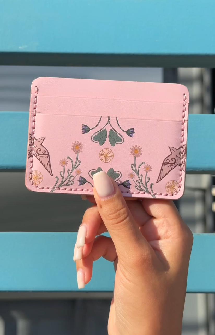 Flora Tales Genuine Card Holder