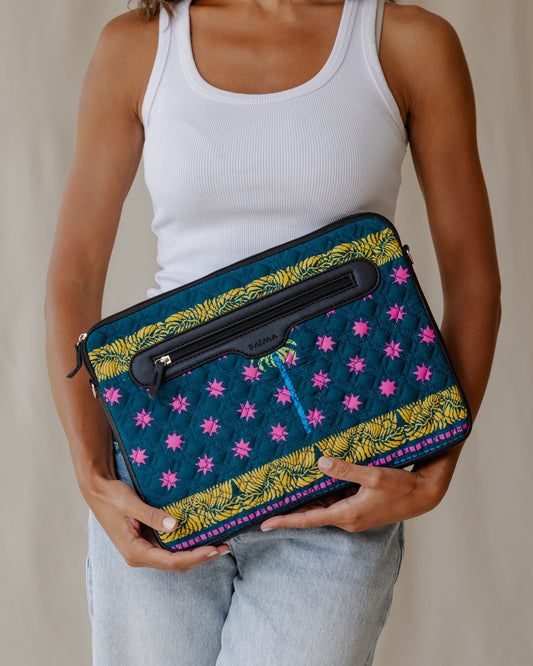 Starry Night Quilted Sleeve Dark