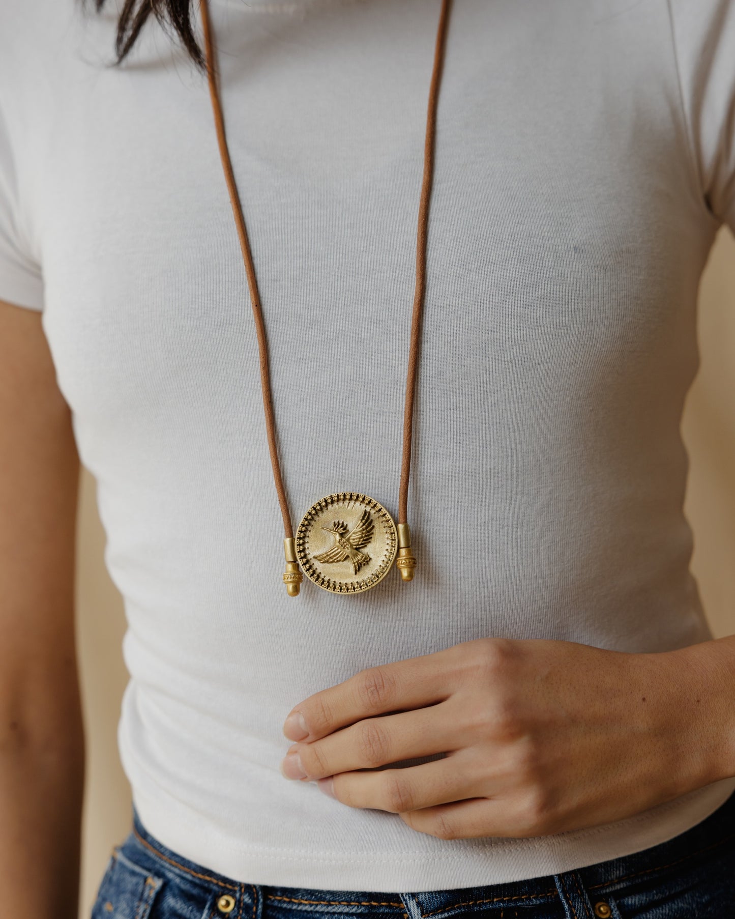 Hoopoe Pendant