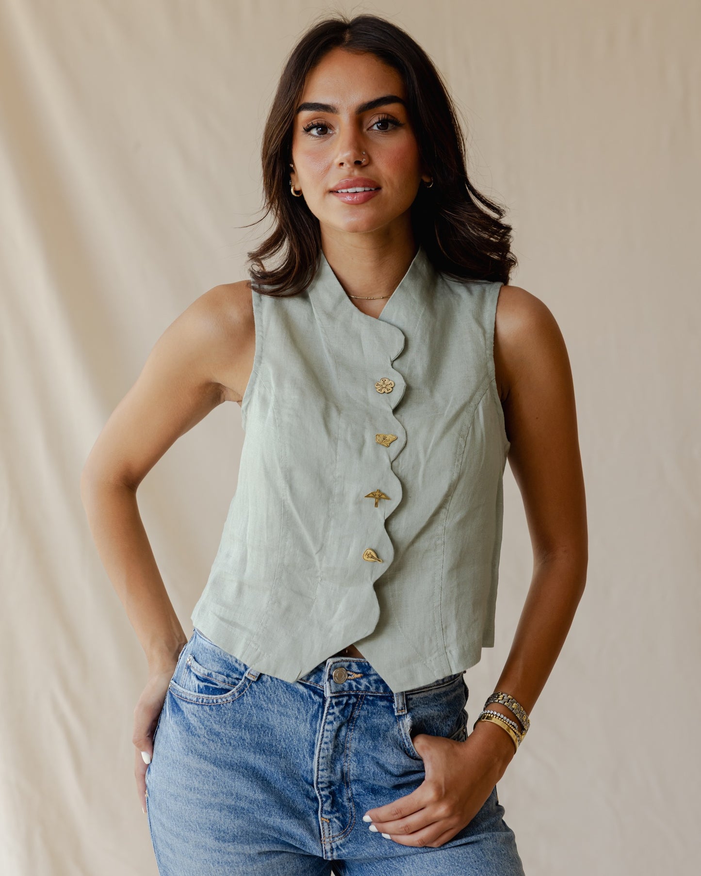 Rooted Sage Vest