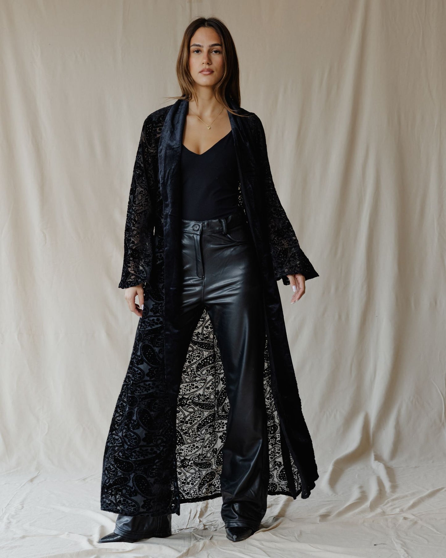 Whisper Dreamcoat Black Cardigan