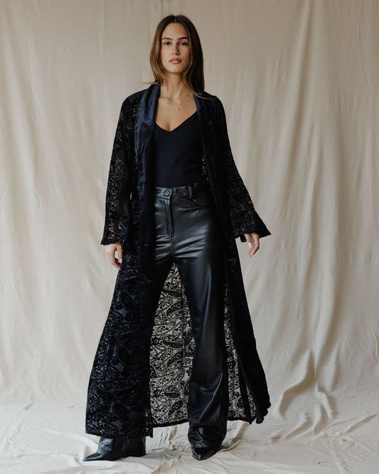 Whisper Dreamcoat Black Cardigan