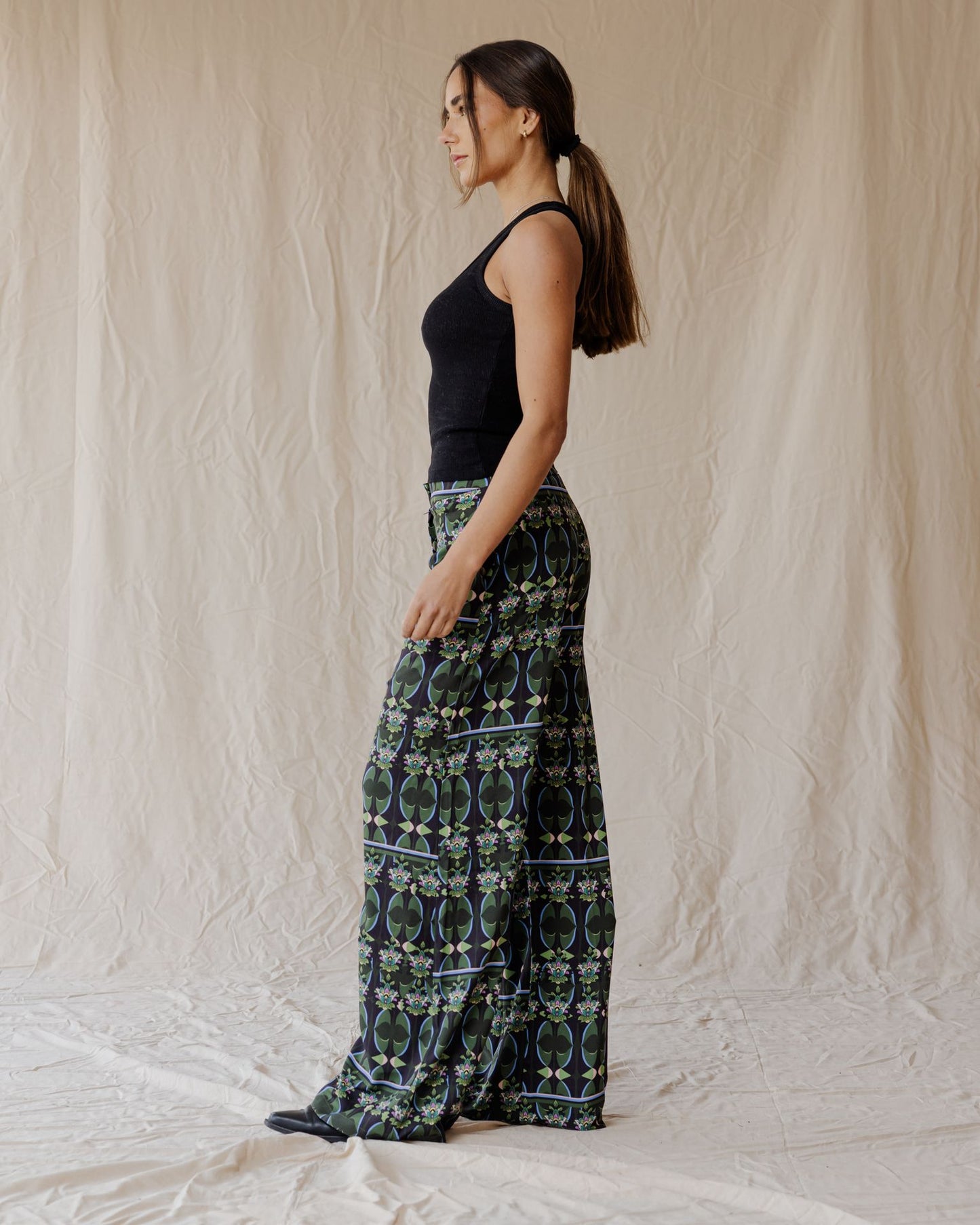 Indian Vibes with Green Pants