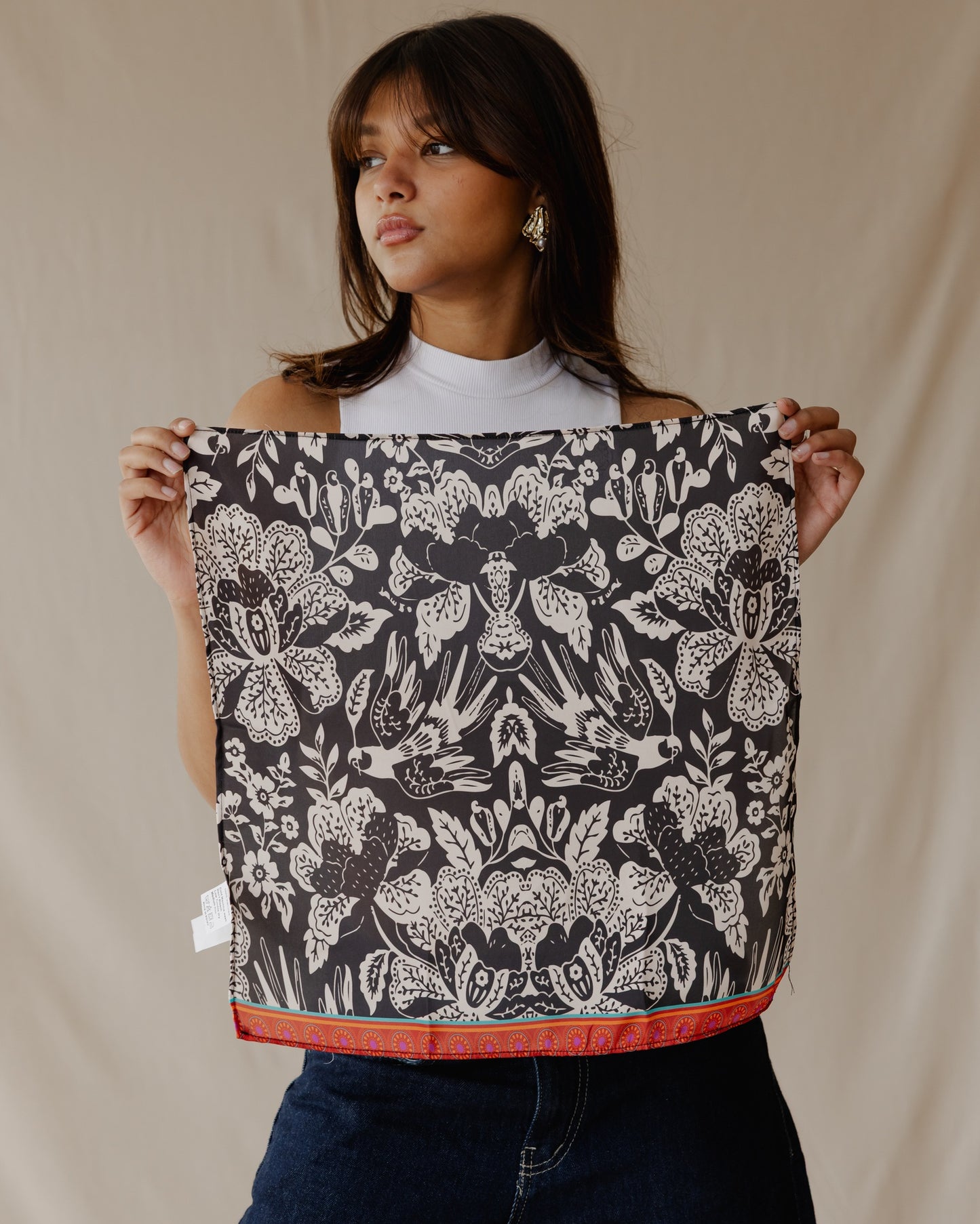 Feathered Tropics Scarf